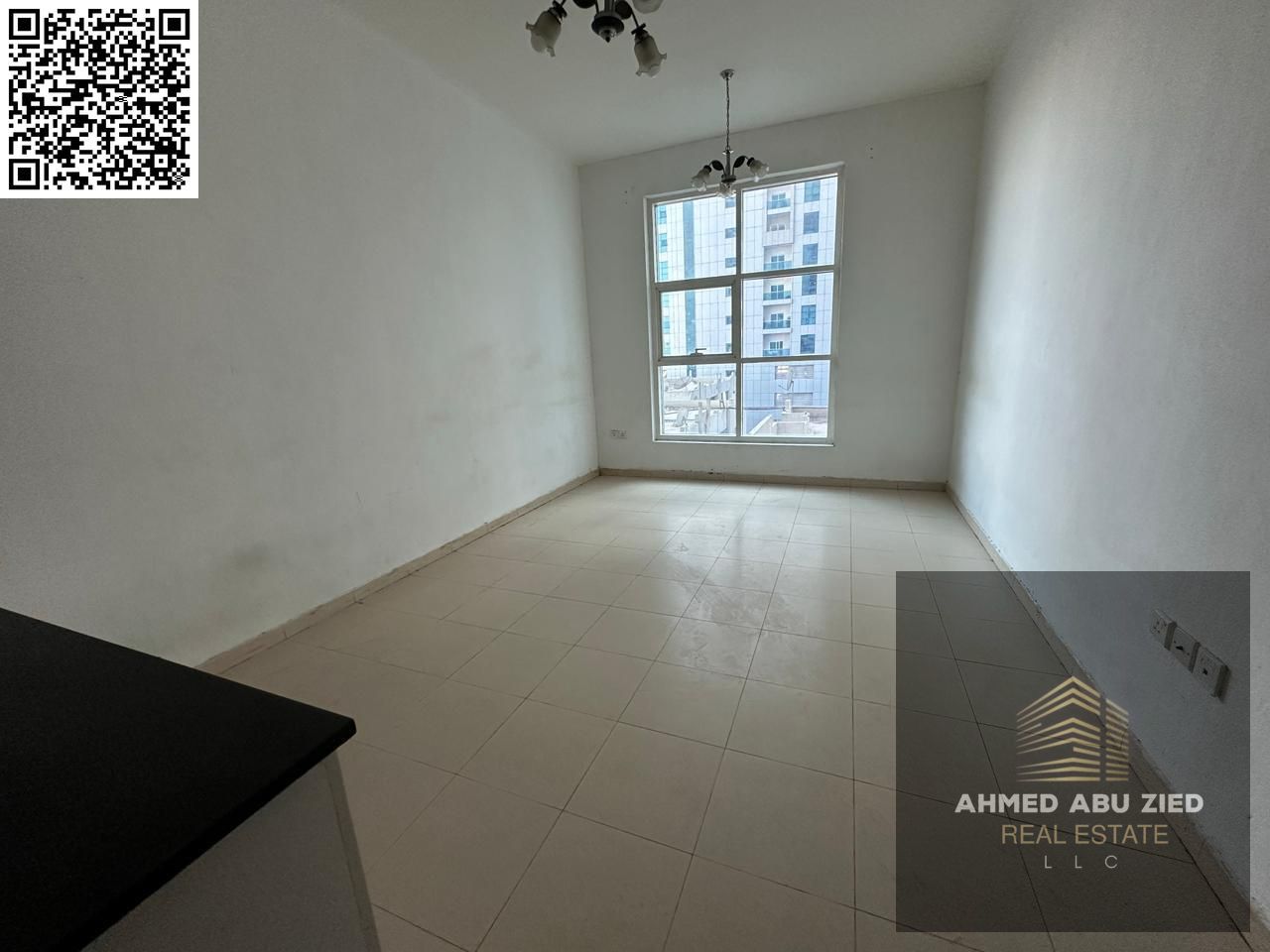 One bedroom and living room for annual rent in Al Nuaimiya 3, Ajman | Central air conditioning | 2 bathrooms, balcony | American kitchen | Strategic