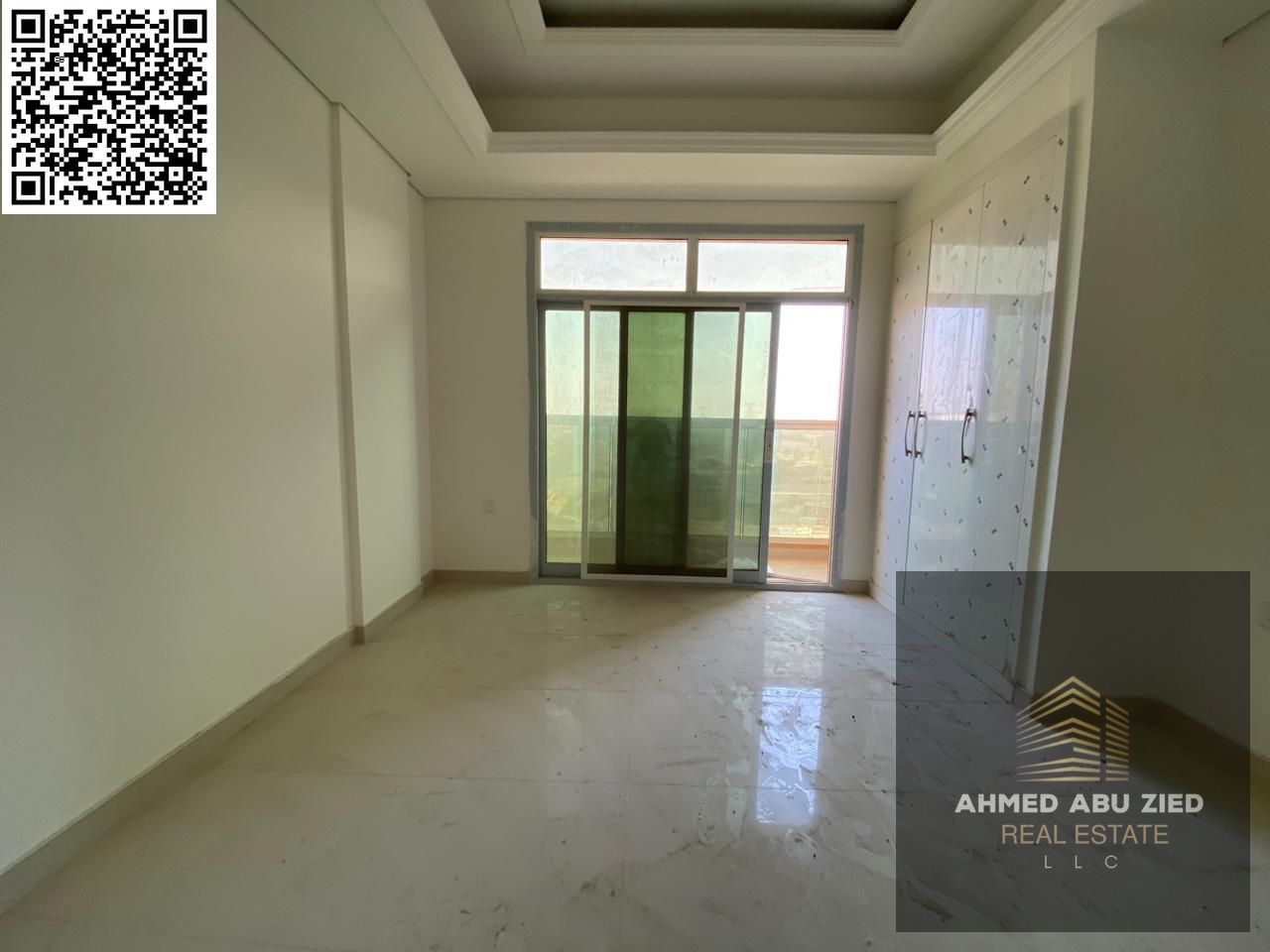 Luxury three-bedroom apartment in Al Muwaihat 3, Ajman | Two master bedrooms | Three bathrooms | Balcony | Built-in wardrobes | Central air conditioni