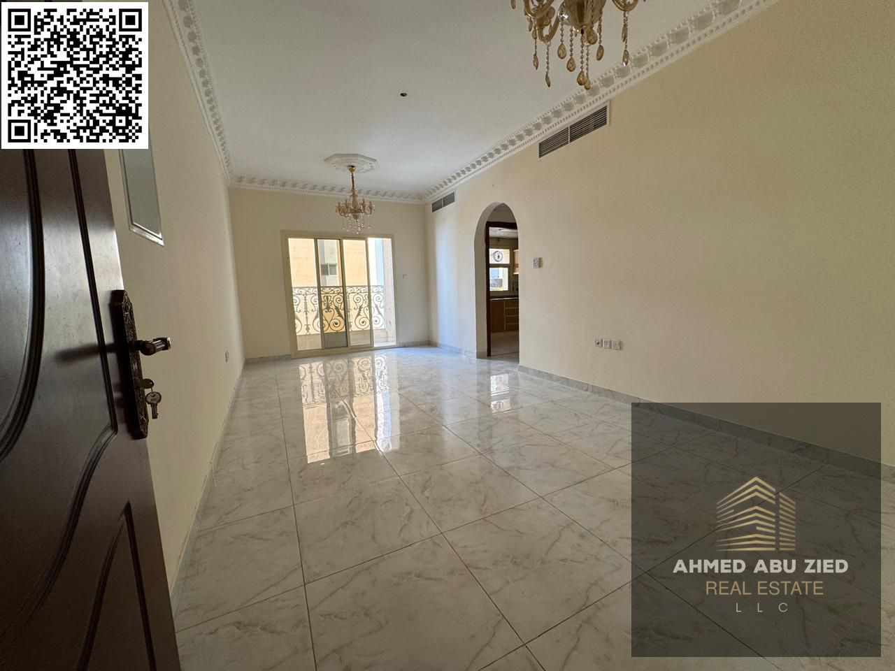 Luxury two-bedroom apartment in Al Hamidiya, Ajman | 2 bathrooms | Balcony | Open view | Central air conditioning | Spacious | Flexible payment option