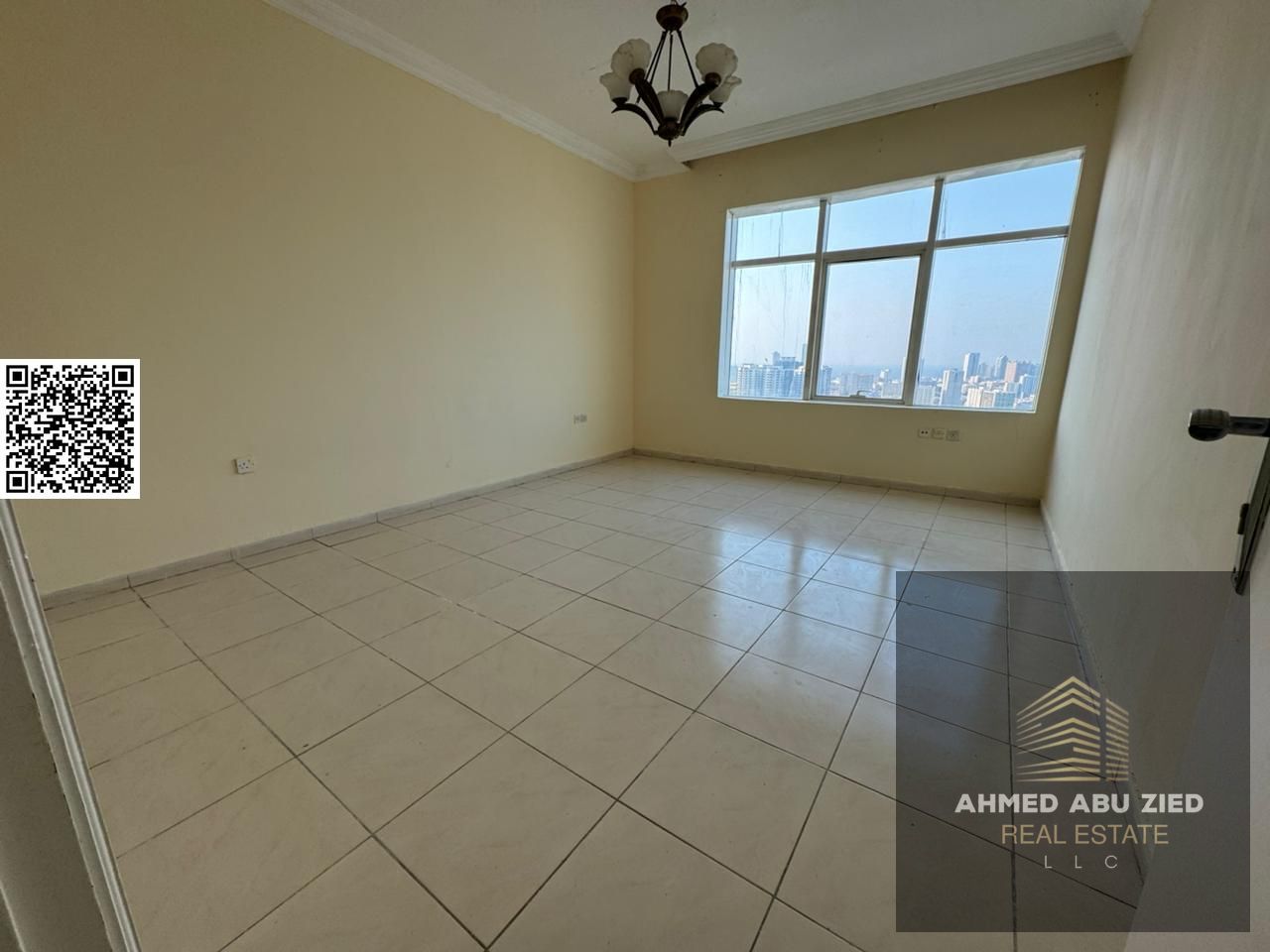 The most stylish and luxurious apartment for annual rent in Ajman - consisting of two bedrooms, a spacious living room, a fully equipped kitchen, thre