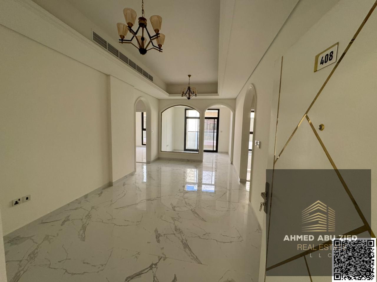 The most luxurious and beautiful apartment in Al Talah, consisting of 3 master bedrooms, a spacious living room, 3 bathrooms, a top-of-the-line kitche