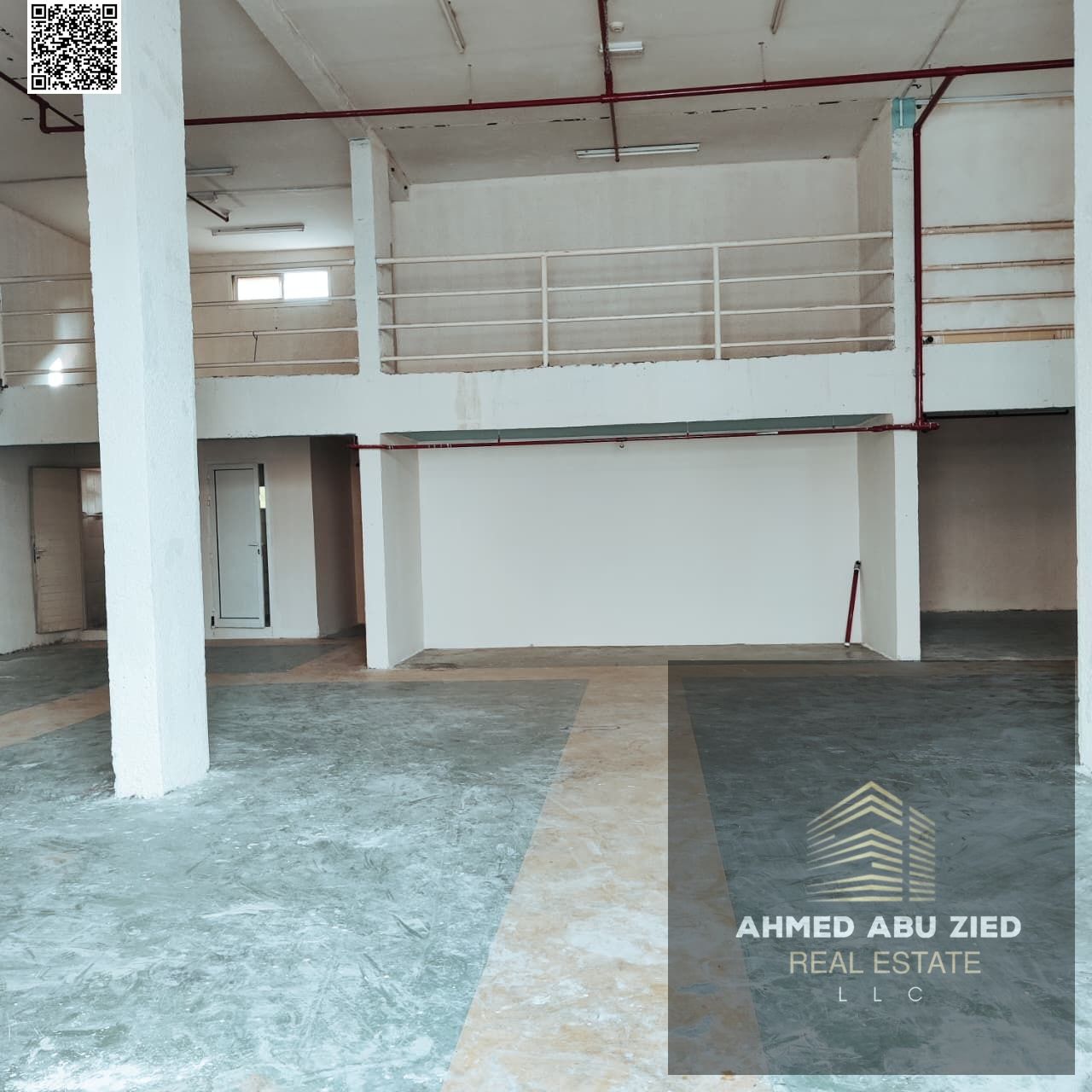Warehouse or commercial storage space for annual rent in Ajman, Al Jurf Industrial Area. Suitable for all commercial activities except car showrooms.