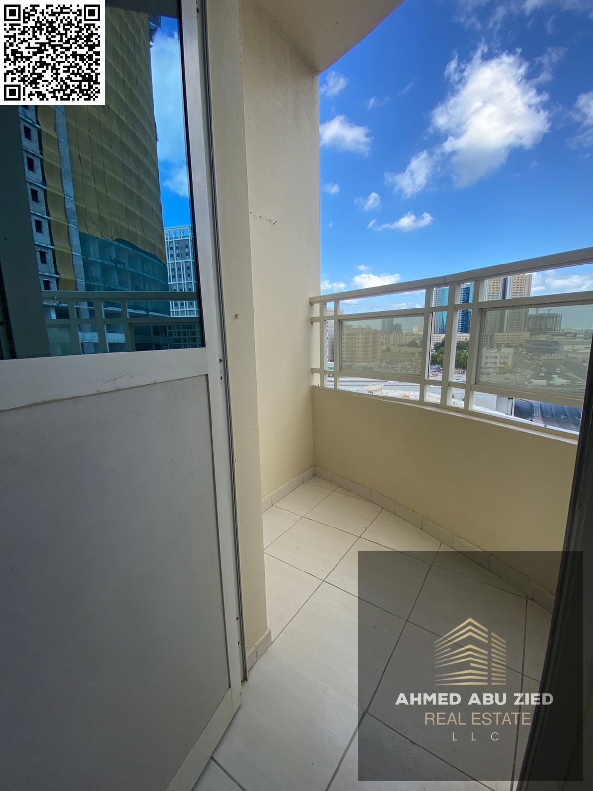 Upscale and affordable two-bedroom apartment in Al Nuaimiya 2, Ajman | 2 bathrooms | Central air conditioning | Balcony | Open view | Flexible payment