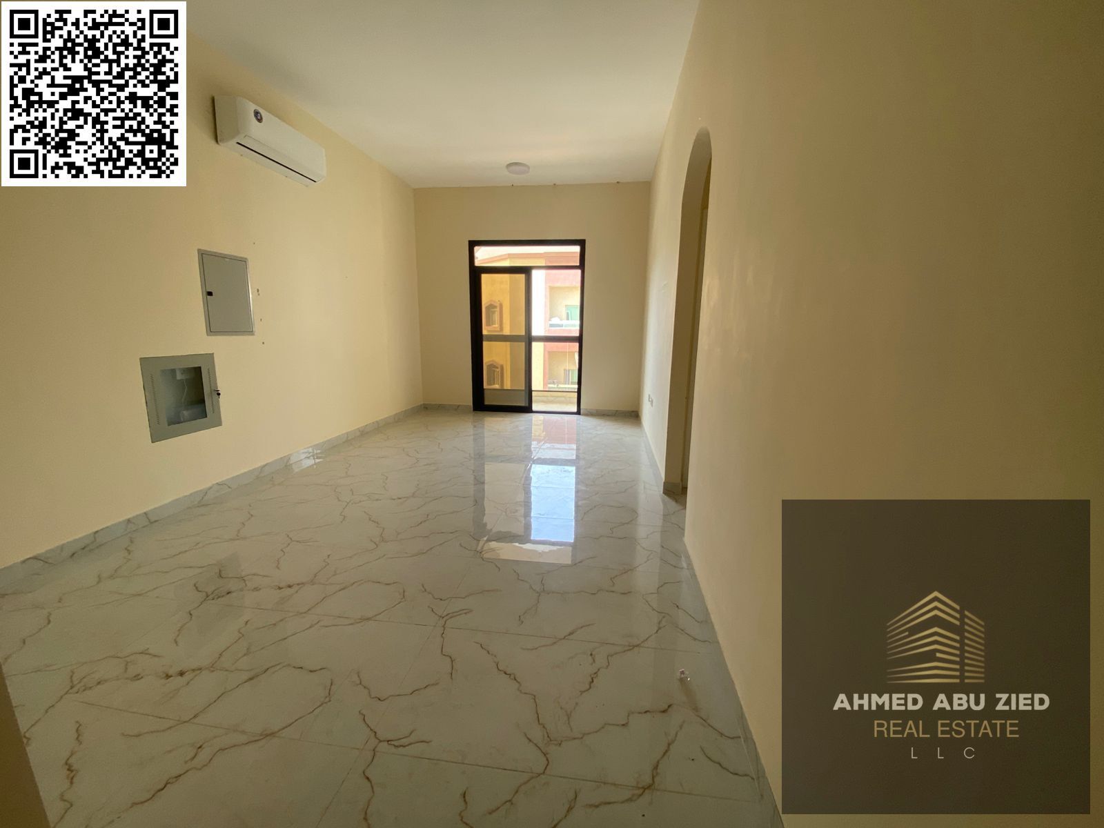 Luxury one-bedroom apartment for annual rent in Ajman, Al Rawda 2 | Split AC | Balcony | Master bedroom | 2 bathrooms | Strategic location near Dubai
