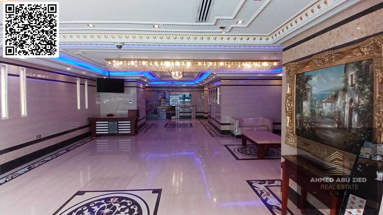For annual rent – second tenant – top 2BHK in Al Nuaimiya 3 (Ajman), includes master room, 2 baths, large hall, balcony, equipped kitchen