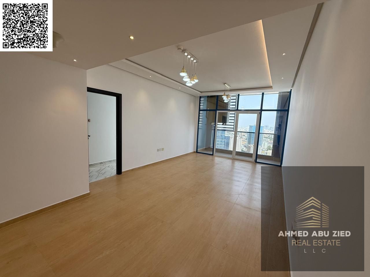 Free parking | Luxury one-bedroom apartment in Al Nuaimiya 3, Ajman | Balcony with open views | Super deluxe finishing | Spacious areas