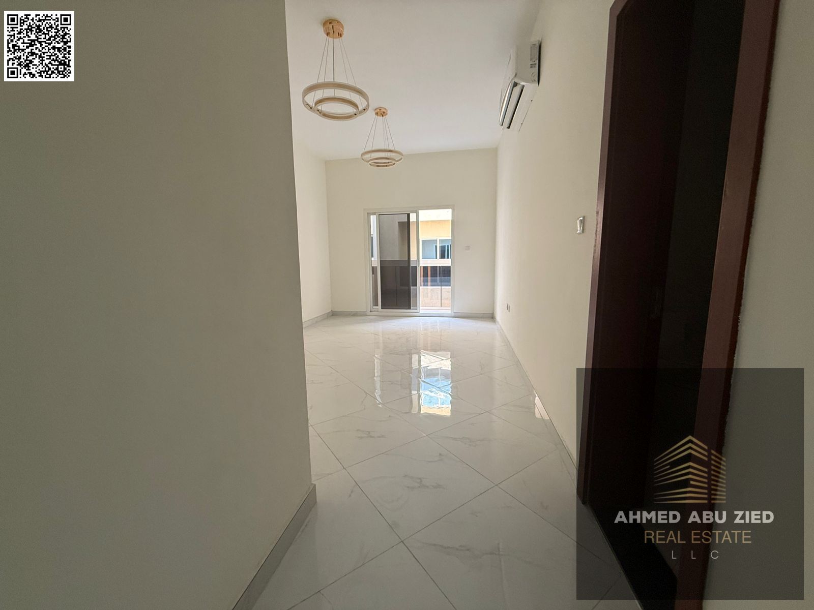 The most stylish and best apartment for annual rent in Ajman, consisting of a master bedroom, a spacious living room, a fully equipped kitchen, and tw
