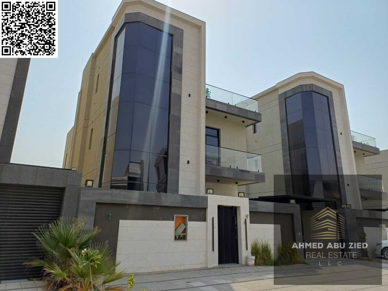Luxury villa for sale in Ajman – Al Yasmeen area (Al Meydan) A unique opportunity to own a sophisticated villa with super deluxe modern finishes