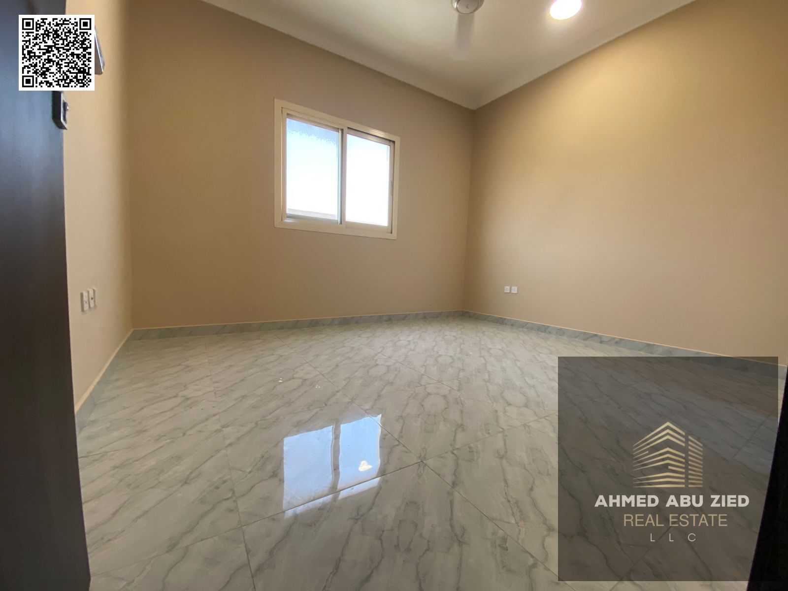 Two master bedrooms and a living room in Rawda 3, near Sheikh Ammar Street | Equipped kitchen + central air conditioning | AED 38,000