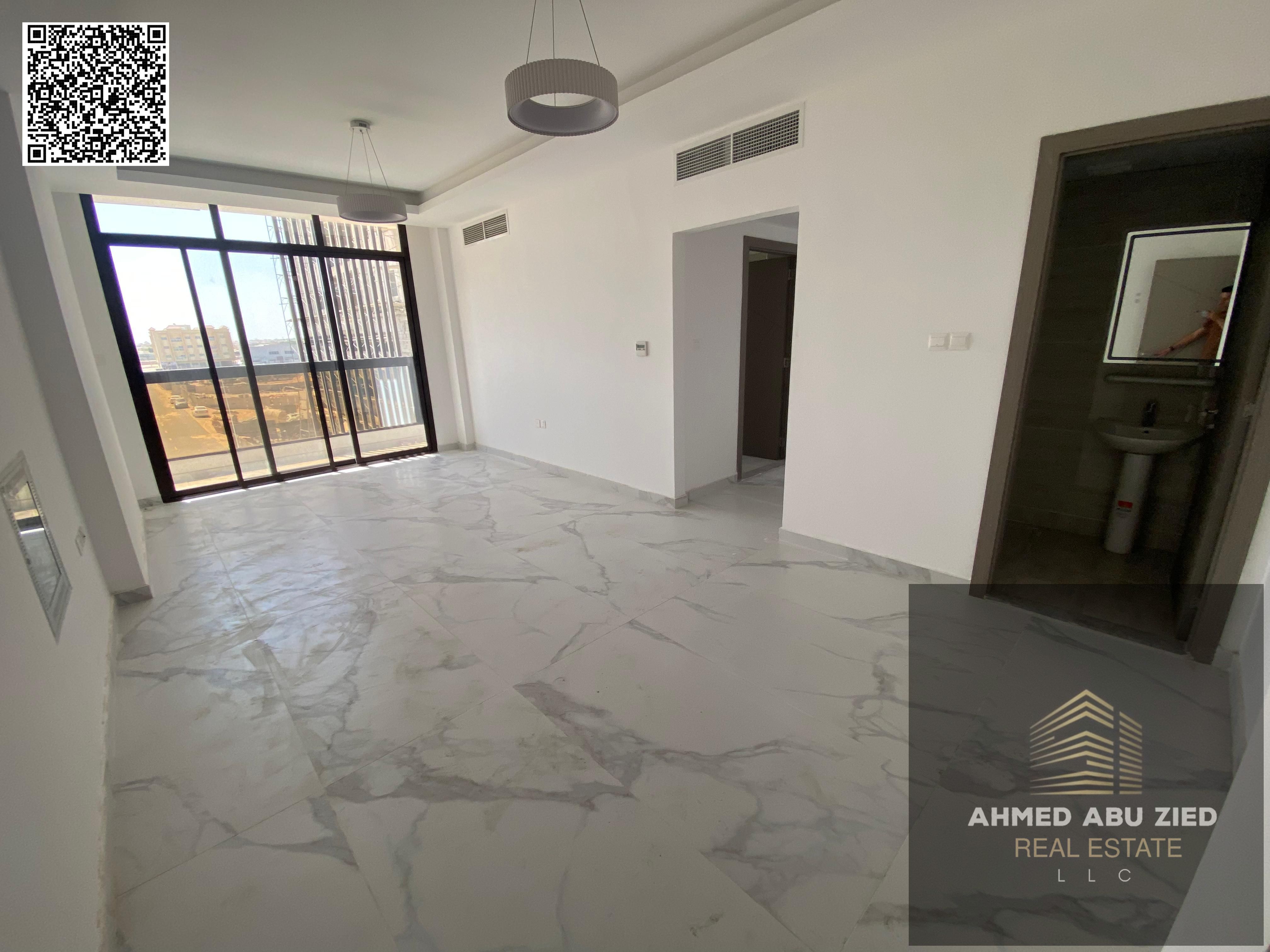 2 master bedrooms & hall | First tenant | Free parking | Balcony | Open view | Luxurious finishes, modern & comfy design | Prime location near service