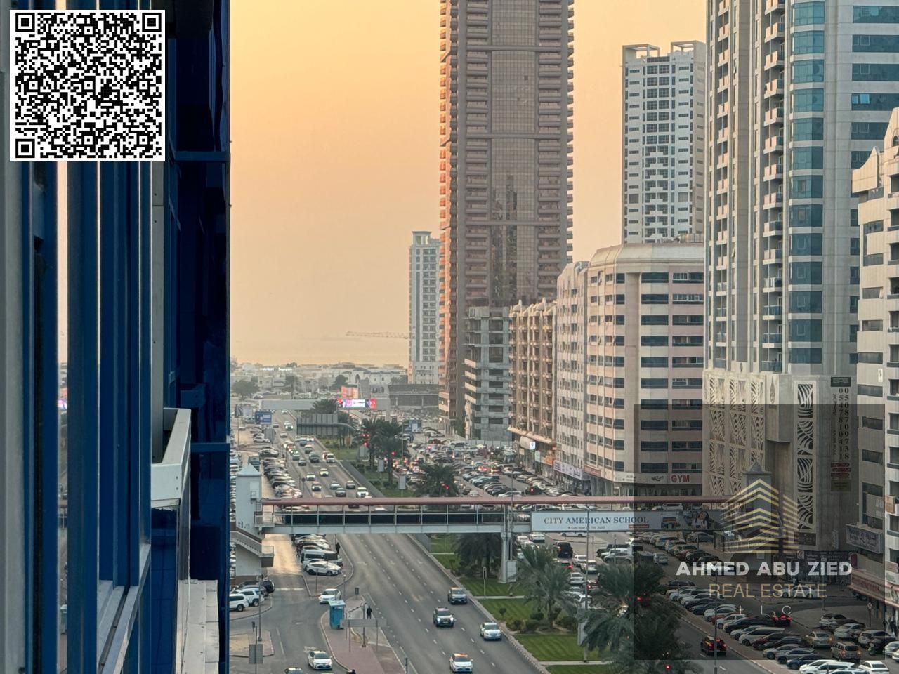 Two-bedroom apartment with living room | Spacious layout | Directly on Khalifa Street | Open view | 2 bathrooms | Luxury finishes | Modern, comfortabl