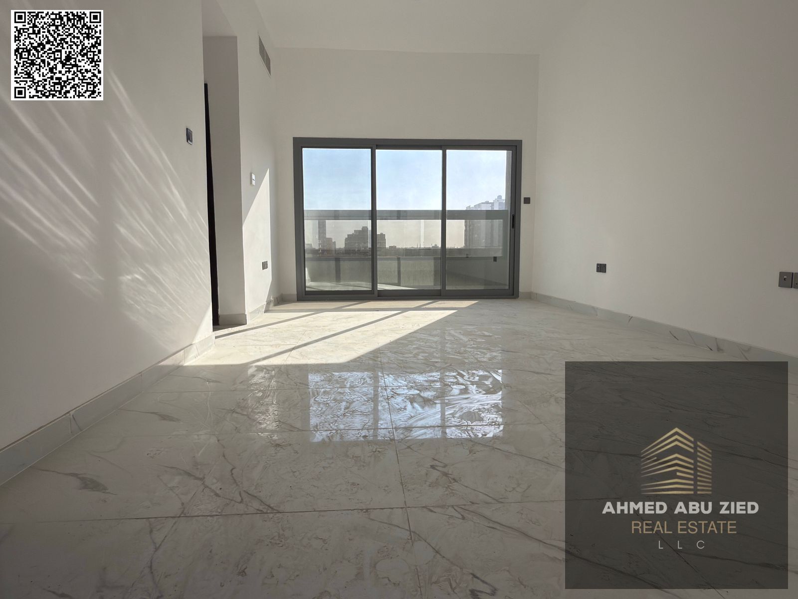 1BR+living | First tenant | 2 baths | Built-in wardrobes | Luxury modern finishes | Prime near services & Sharjah/Dubai exits