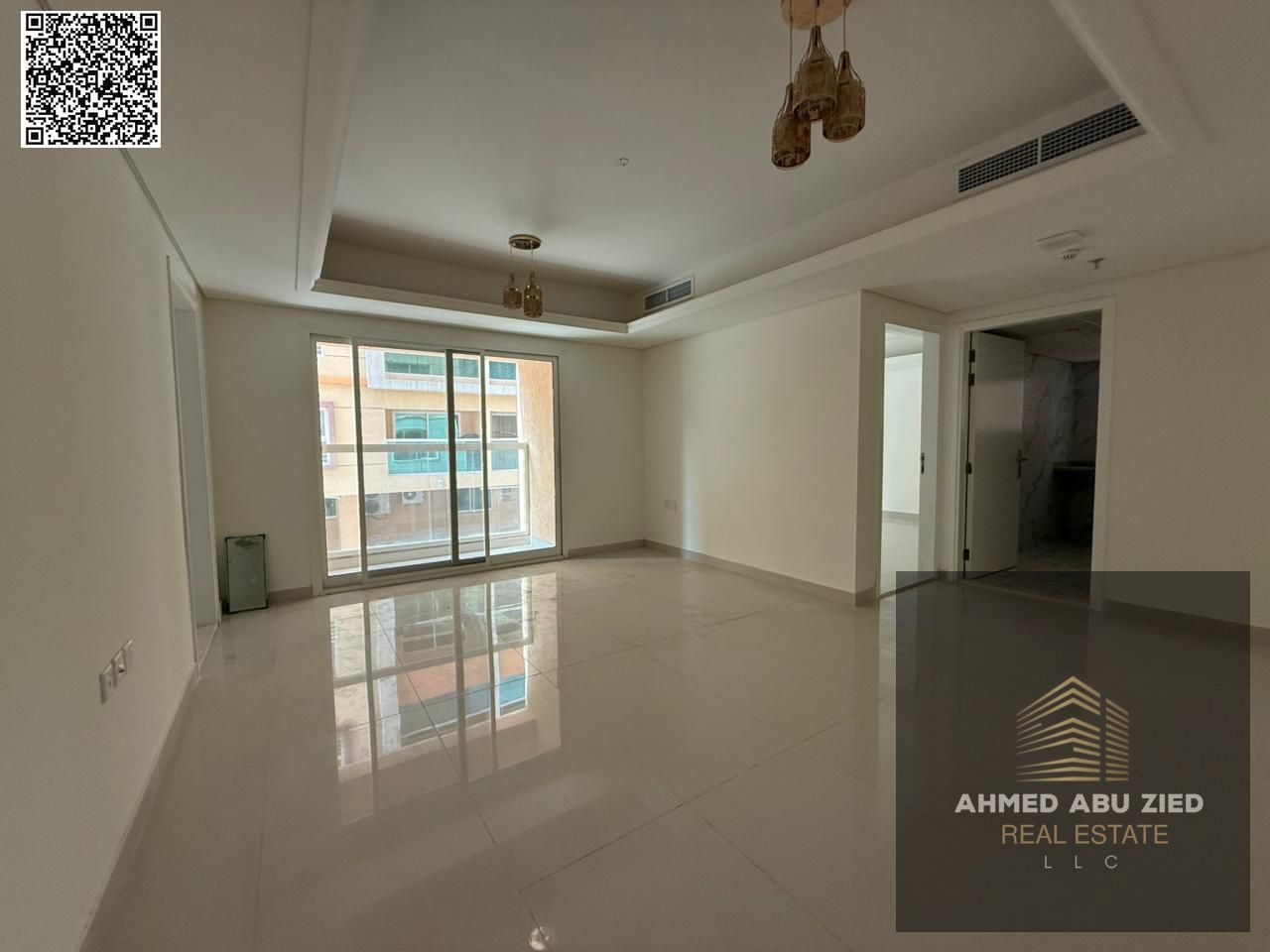 One-bedroom apartment with living room, first occupant, 1-month free, Al Muweihat 3 School Street, luxury finishes, modern comfortable design, prime l