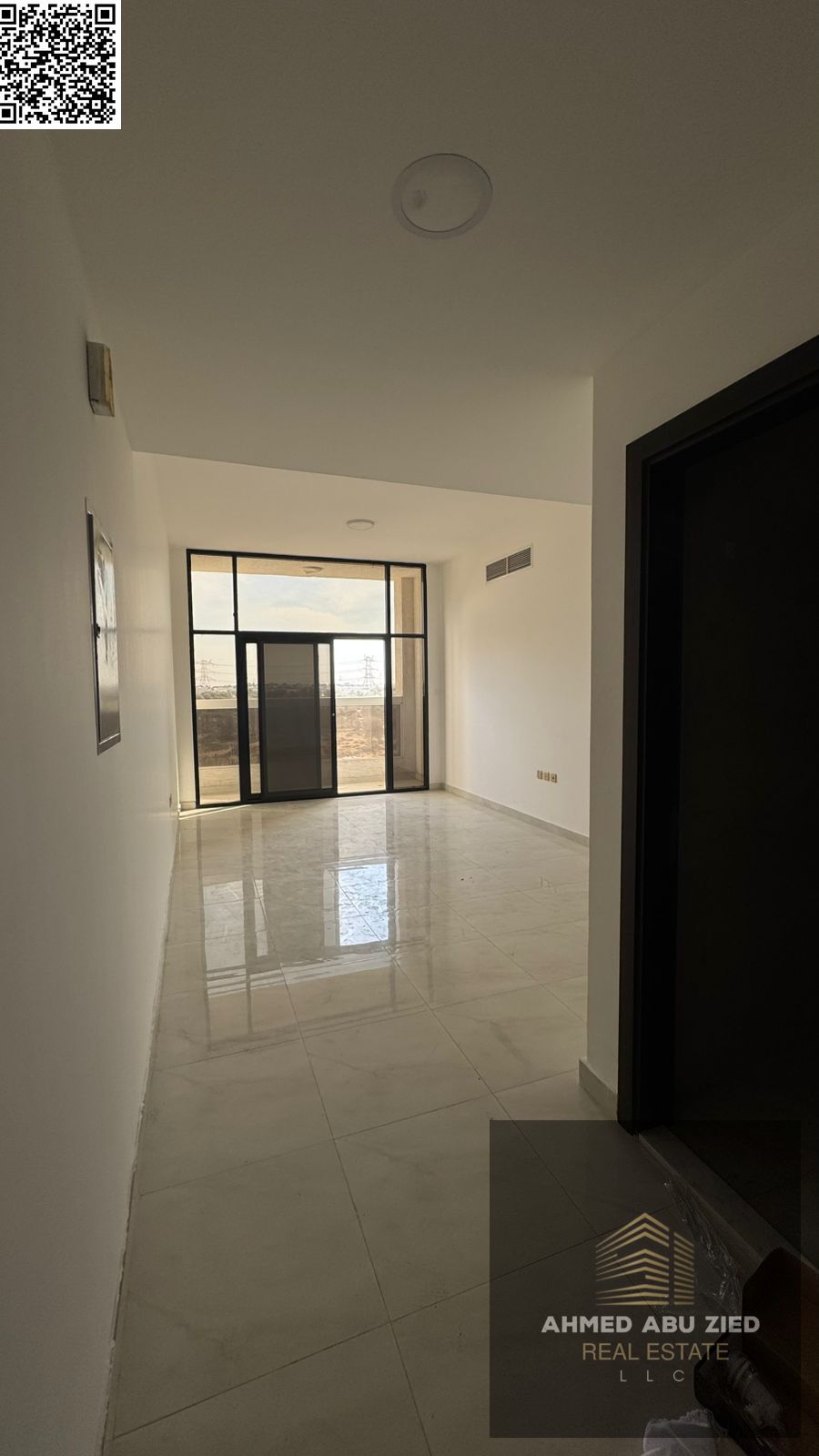 Luxurious, elegant, and affordable two-bedroom apartment with a living room, kitchen, balcony, open view, and two bathrooms. Flexible payment options