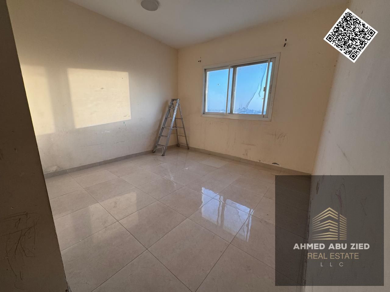 Luxurious and elegant two master bedrooms, large living room, spacious kitchen, three bathrooms, balcony with open views, central air conditioning, fl