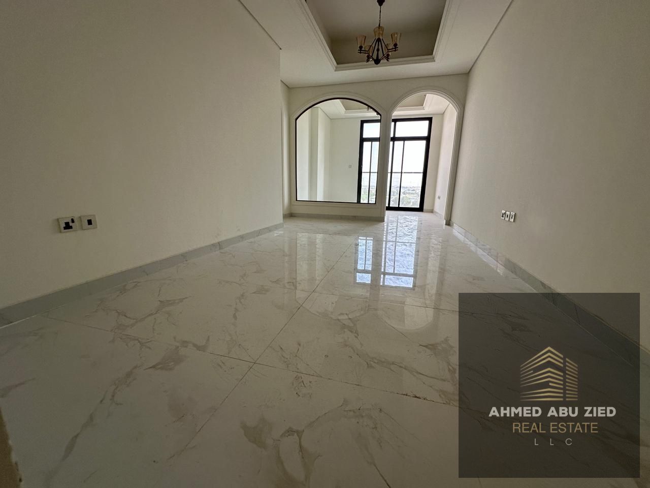 Largest 3 Master Bedrooms + Two Living Areas with Open View Balcony for Annual Rent in Al TALAA3 Apremium apartment with a hotel-style finish an