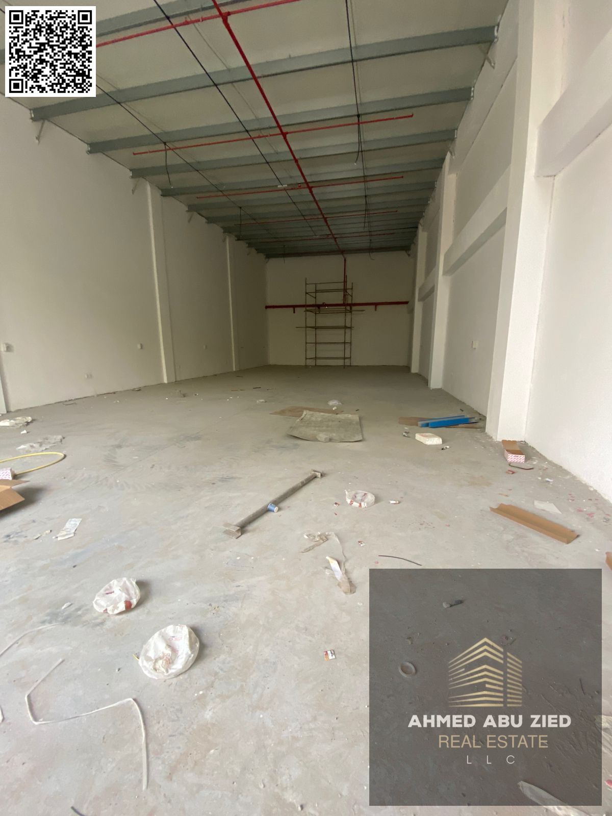 Commercial warehouse or storage unit for annual rent in Ajman, Al Rawda Industrial Area 1, Al Salam Street, area 2700 square feet, excellent finishing