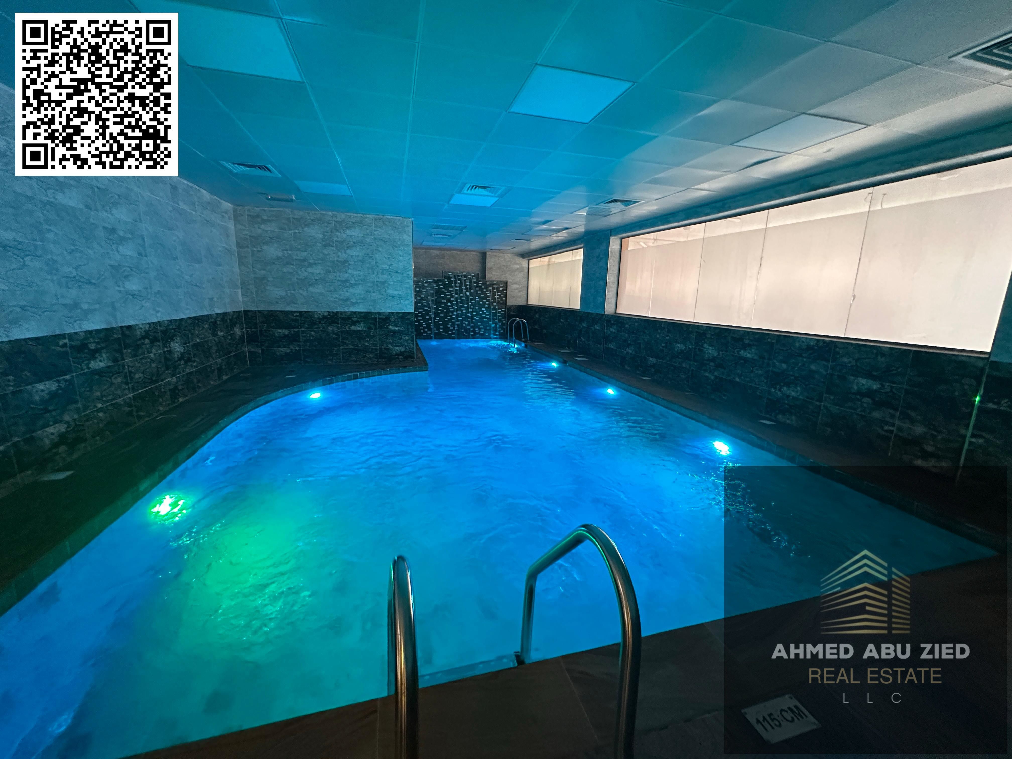 The finest and most luxurious apartment for annual rent in Ajman, Al Muwaihat 3, second occupant, two bedrooms and a living room with a majlis, two ba