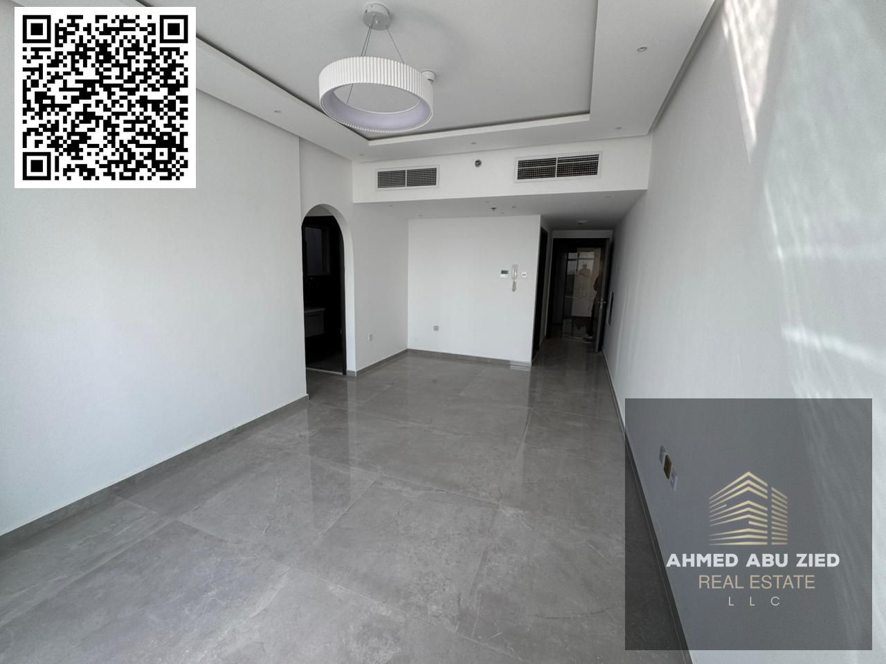 One bedroom and living room apartment for annual rent in Ajman – Al Nuaimiya 3, first occupancy, new building, prime location close to amenities. Rent