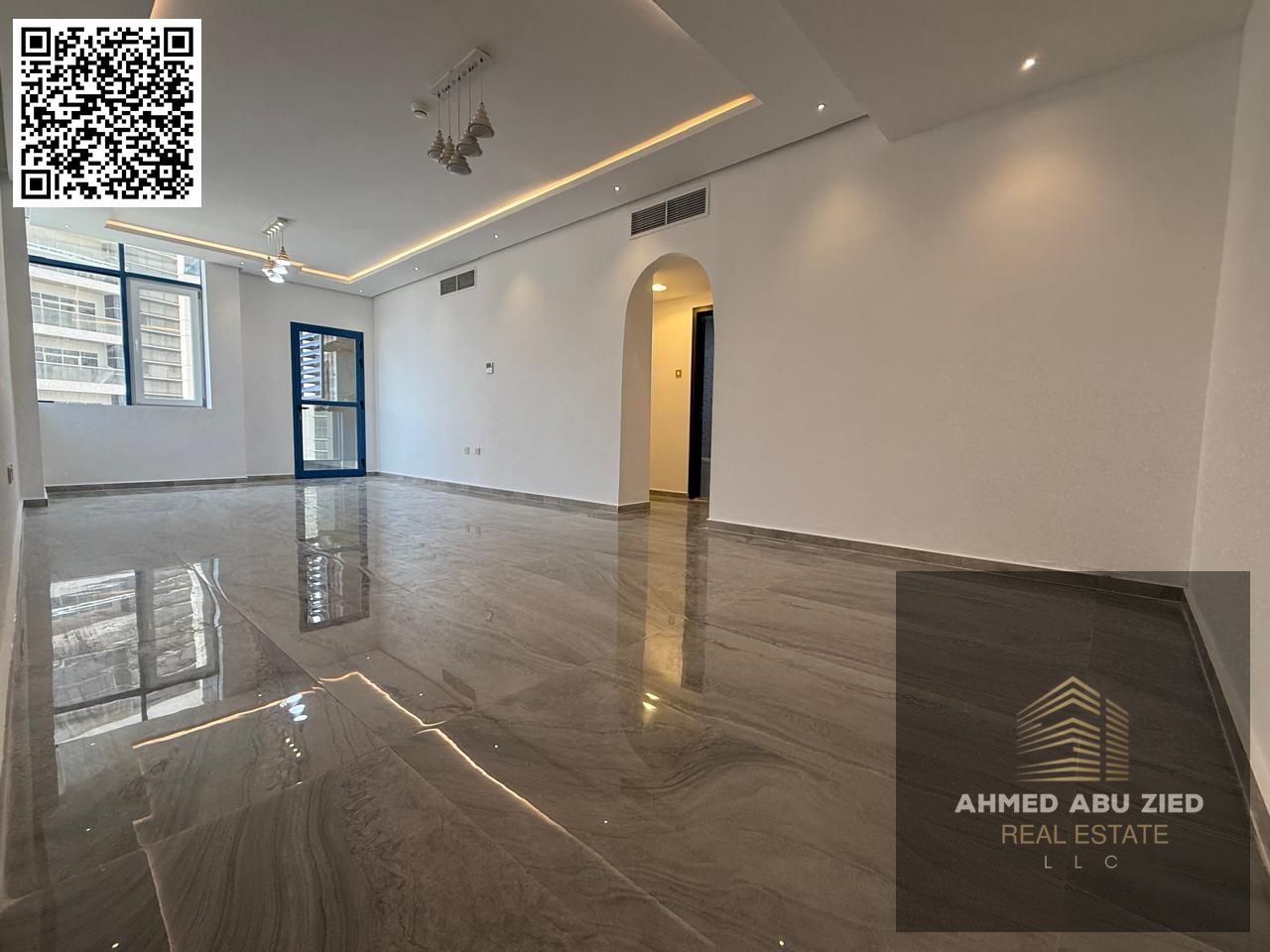 The most luxurious two-bedroom apartment in Al Nuaimiya 3, Ajman, with high-end finishes, private parking, AED 55,000 annually, payable in 4 installme