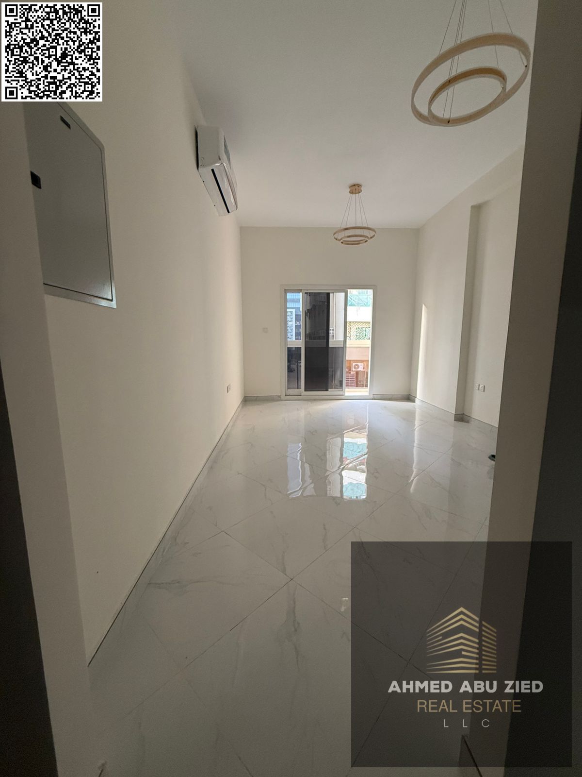 A brand new, never-before-occupied apartment for annual rent in Al Nuaimiya 1, Ajman. This two-bedroom apartment features a living room, three bathroo