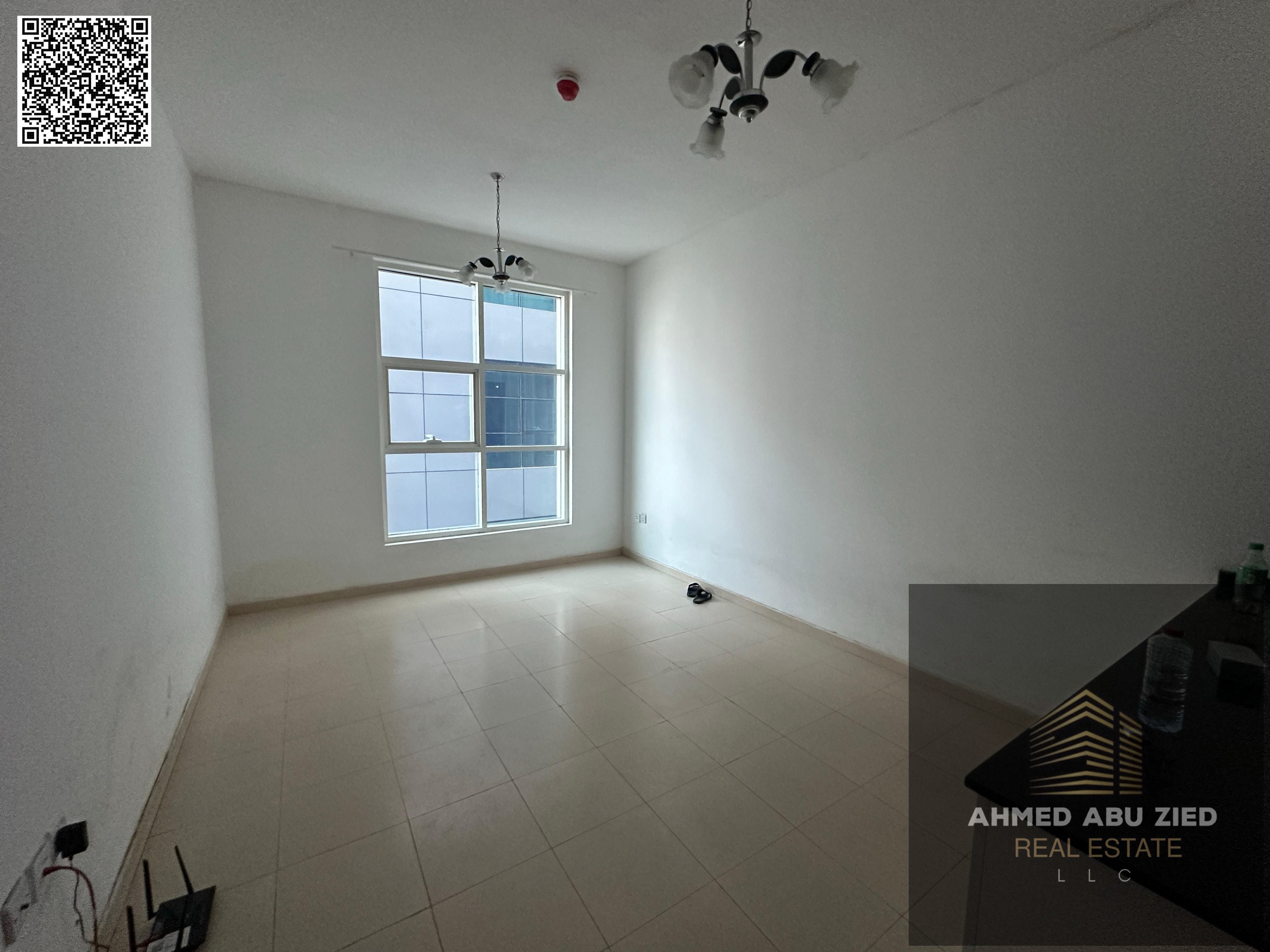 1BR Hall in City Tower, Ajman | Opposite Grand Mall | Near Safeer & Dana Mall | Central AC | Balcony | 2 Baths | Prime Location on Sheikh Khalifa Road