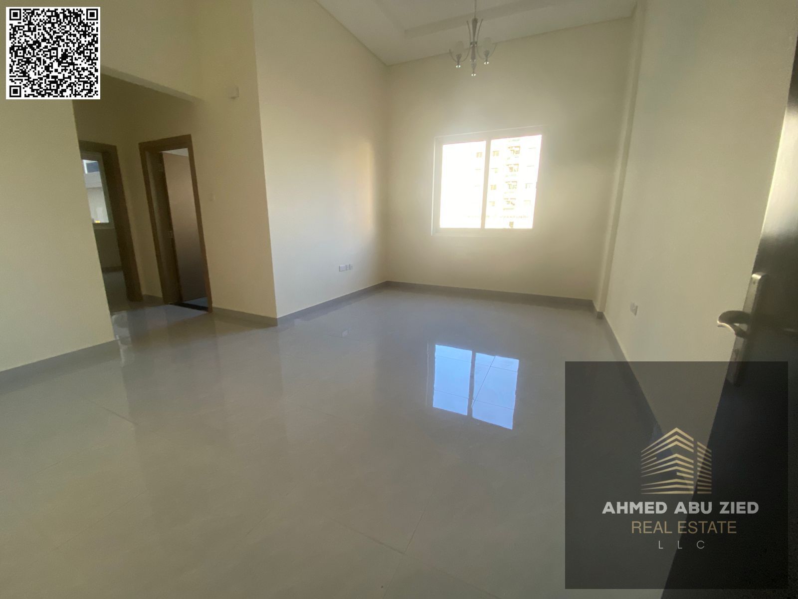 1BR Hall | First Tenant | 2 Baths | Split AC | Open‑View Balcony | Al Rawda 1 Near MBZ Road & Sheikh Ammar | 4 Payments | Prime Location