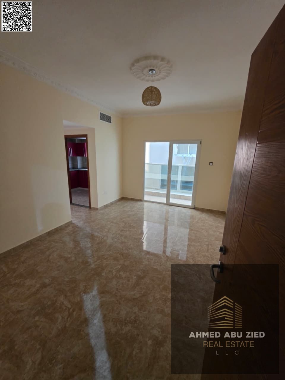 1BR Hall | First Tenant | Spacious Layout | Near Al Hakim Roundabout | Central AC | Balcony | Prime Location | Flexable Payments