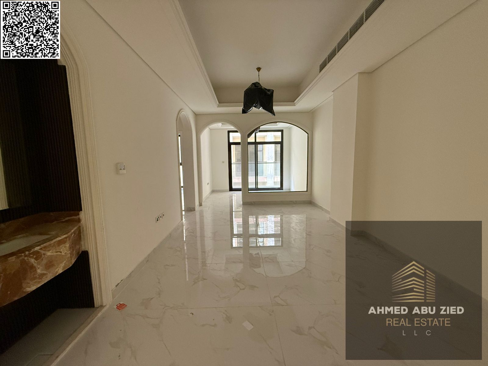 2BR + Hall | First Tenant | Al Tallah 2 | Majlis | 3 Baths | Central AC | Balcony | Built‑in Wardrobes | 1 Month Free | Pool & Jacuzzi | 4/6 Payments