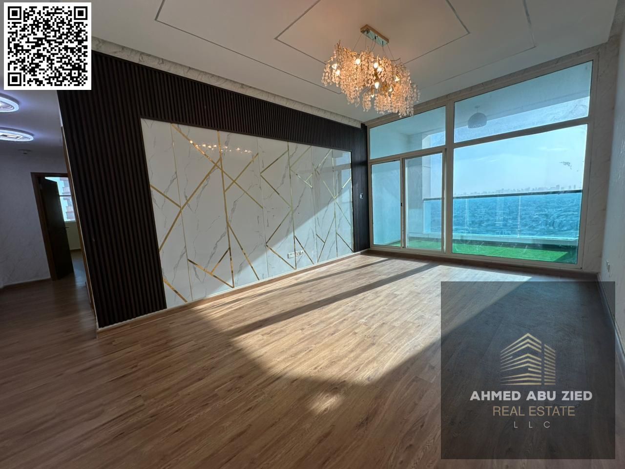 3BR Hall with Maid’s Room & 5 Baths | Luxury Finishing | Ajman One Towers Above Al Ammour Restaurant | Near Corniche | Private Parking | Easy Payments