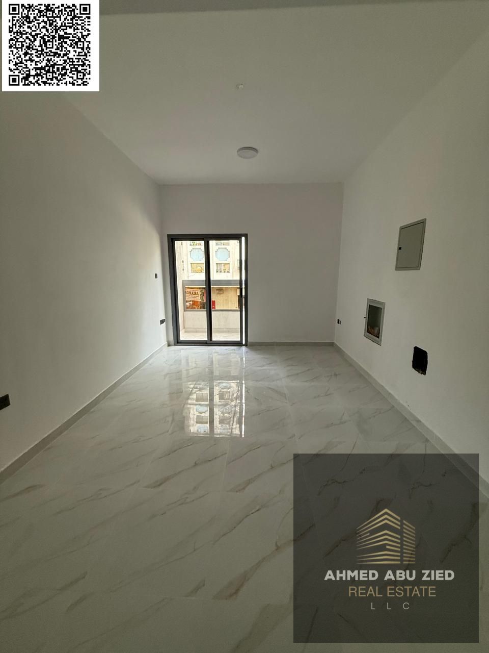 Rare Opportunity for Annual Rent – 1-Bedroom Apartment for First Occupancy in Al Karama near Ajman Corniche – Fully Equipped Kitchen & Open View – A