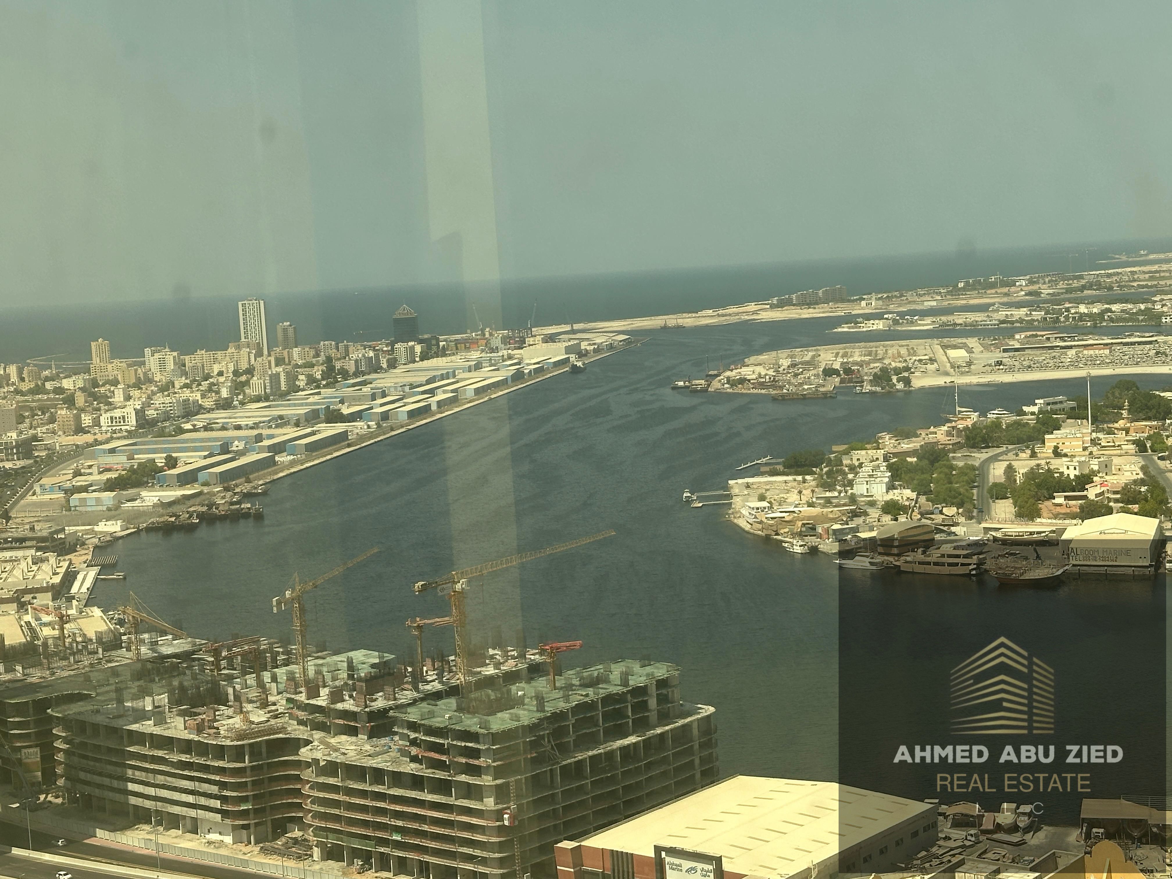 Full Floor Office for Annual Rent in Al Rashidiya Ajman | Creek View | Spacious Layout | Parking | Gym and Pool Access | Prime Business Location | Fle