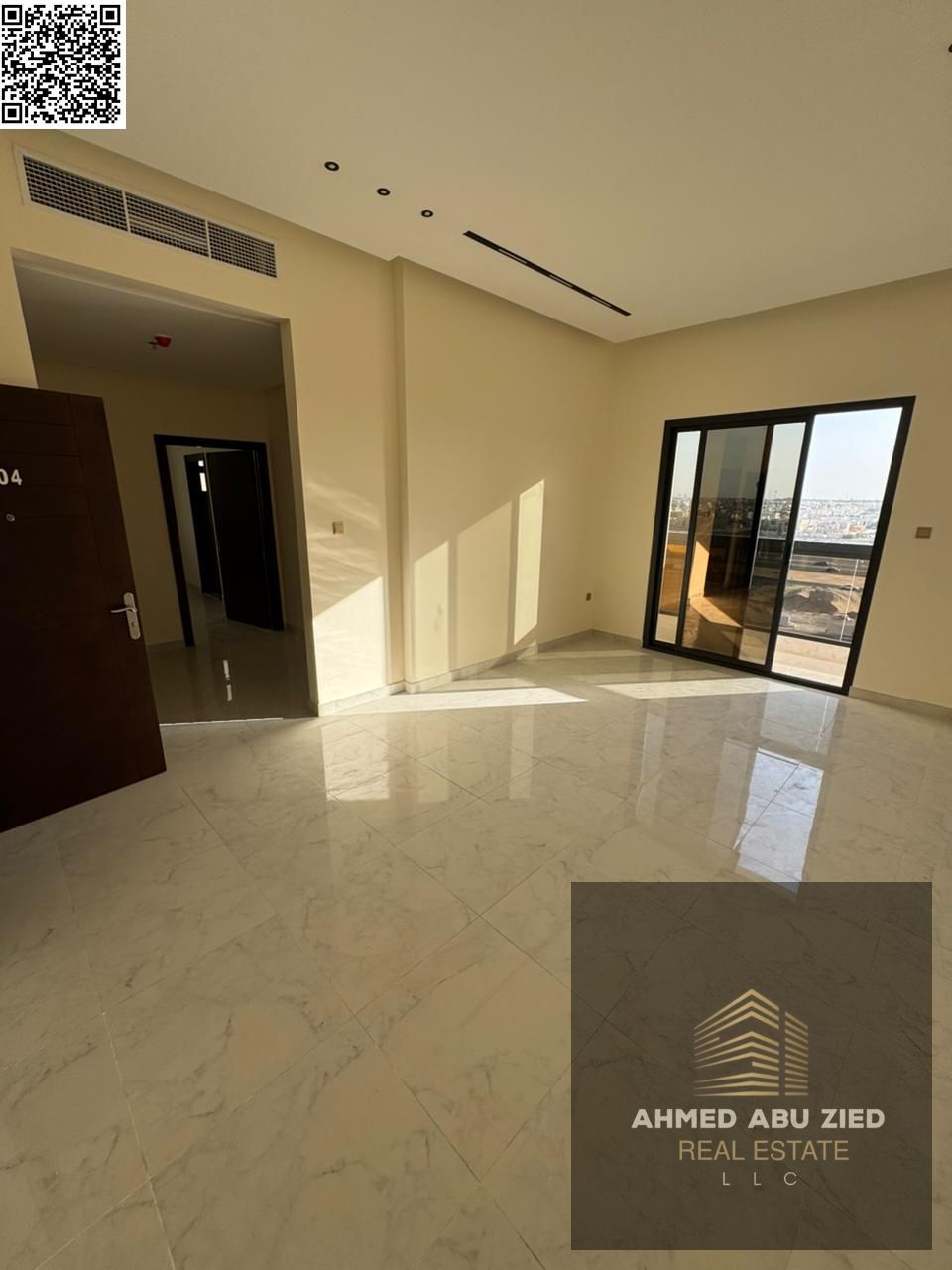 Experience luxury living in Al Jurf 3, Ajman – brand-new 2-master-bedroom apartment, first tenant, super deluxe finishing, balcony, 3 bathrooms, cent
