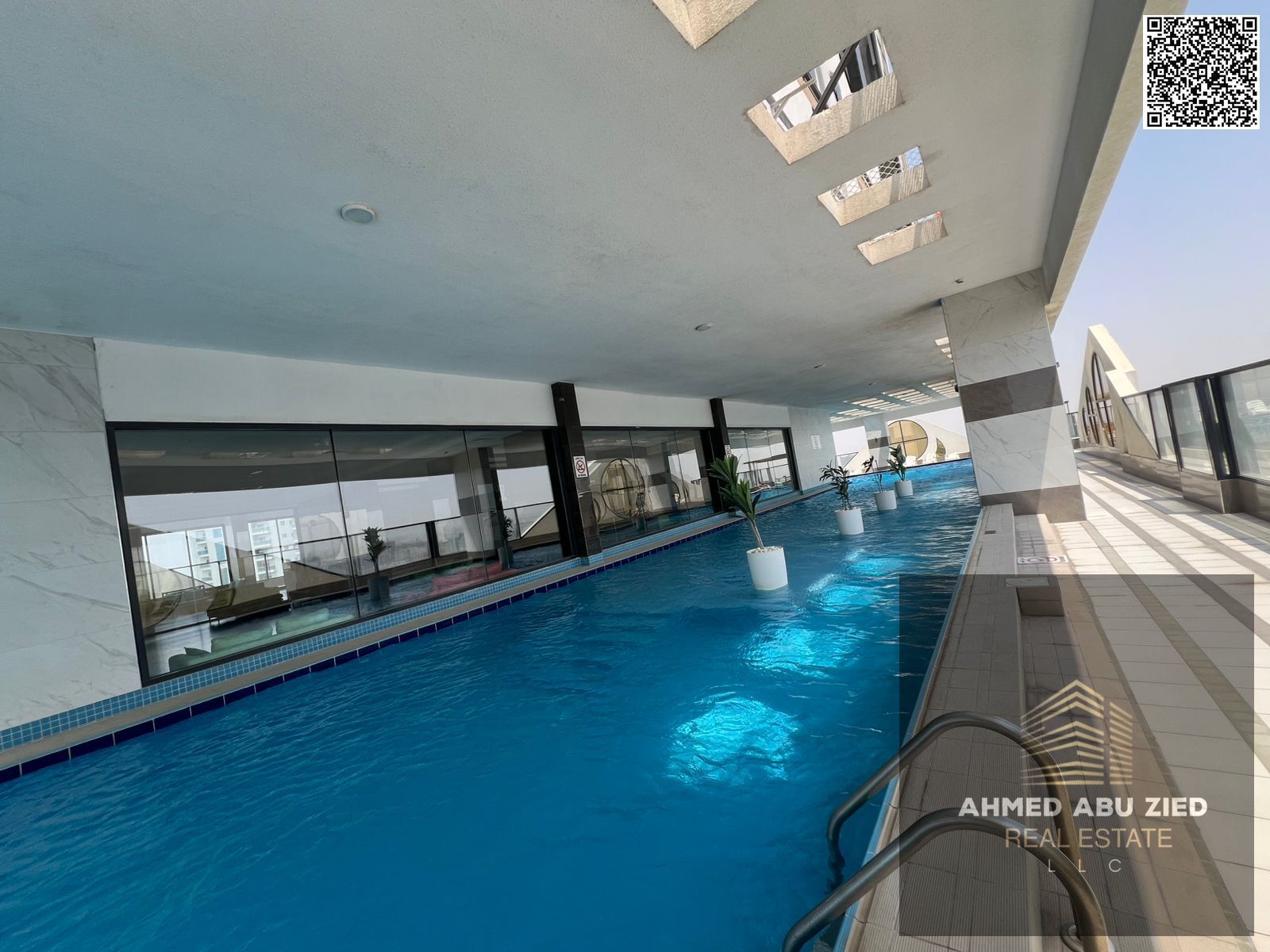 **2BR hall in Al Rashidiya 1, both bedrooms master, 3 baths, gym–pool–aquapark, free month, great finish, prime location with easy Dubai access. **