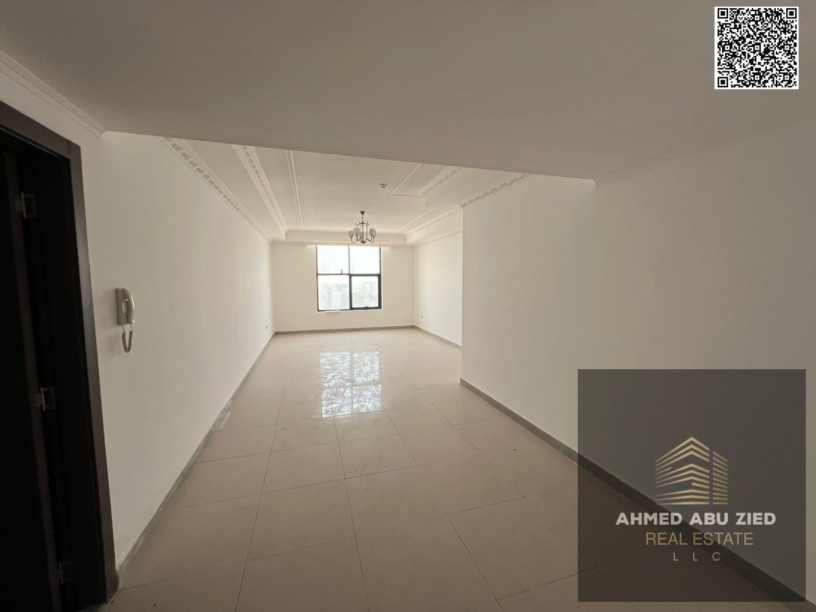 3BR+hall with excellent finishing, free parking & 1 free month, free gym/pool/aquapark, built-ins, central AC, easy Dubai access.