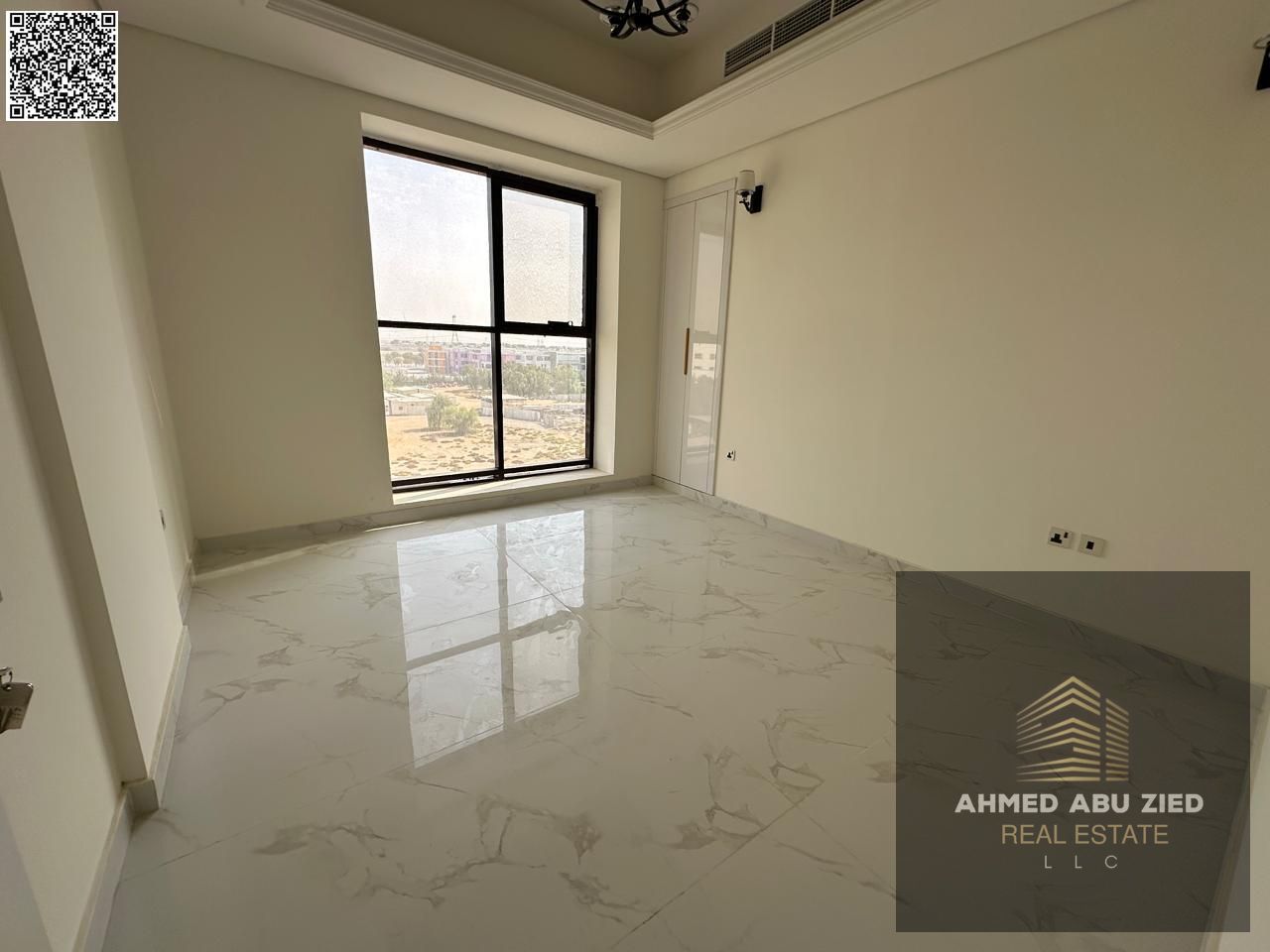 First-time occupied 3BR + hall apartment in Al Talla with free month, pool, jacuzzi. Built-in wardrobes, majlis, 3 baths, easy payment, premium f