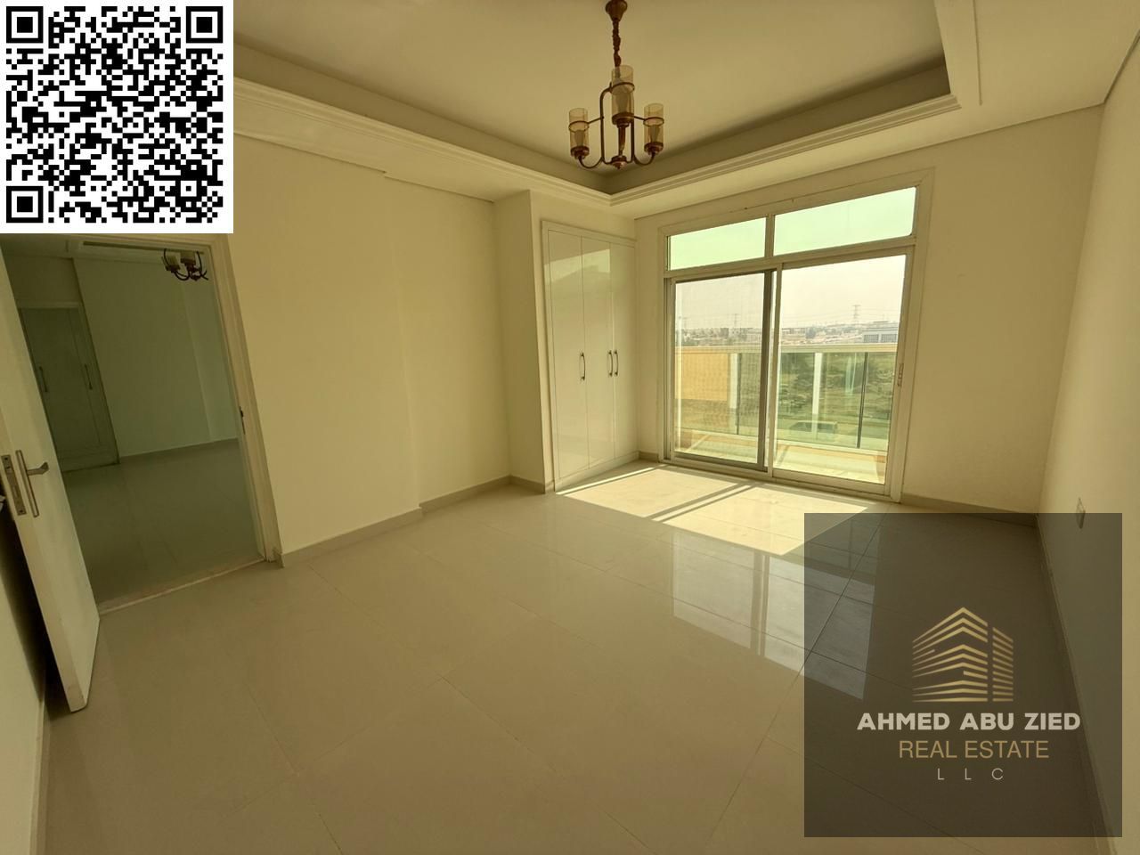 Brand-new 3-bedroom apartment for annual rent in Al Mowaihat 3, Ajman, near Choueifat School, with balcony, central AC, free month, and modern design