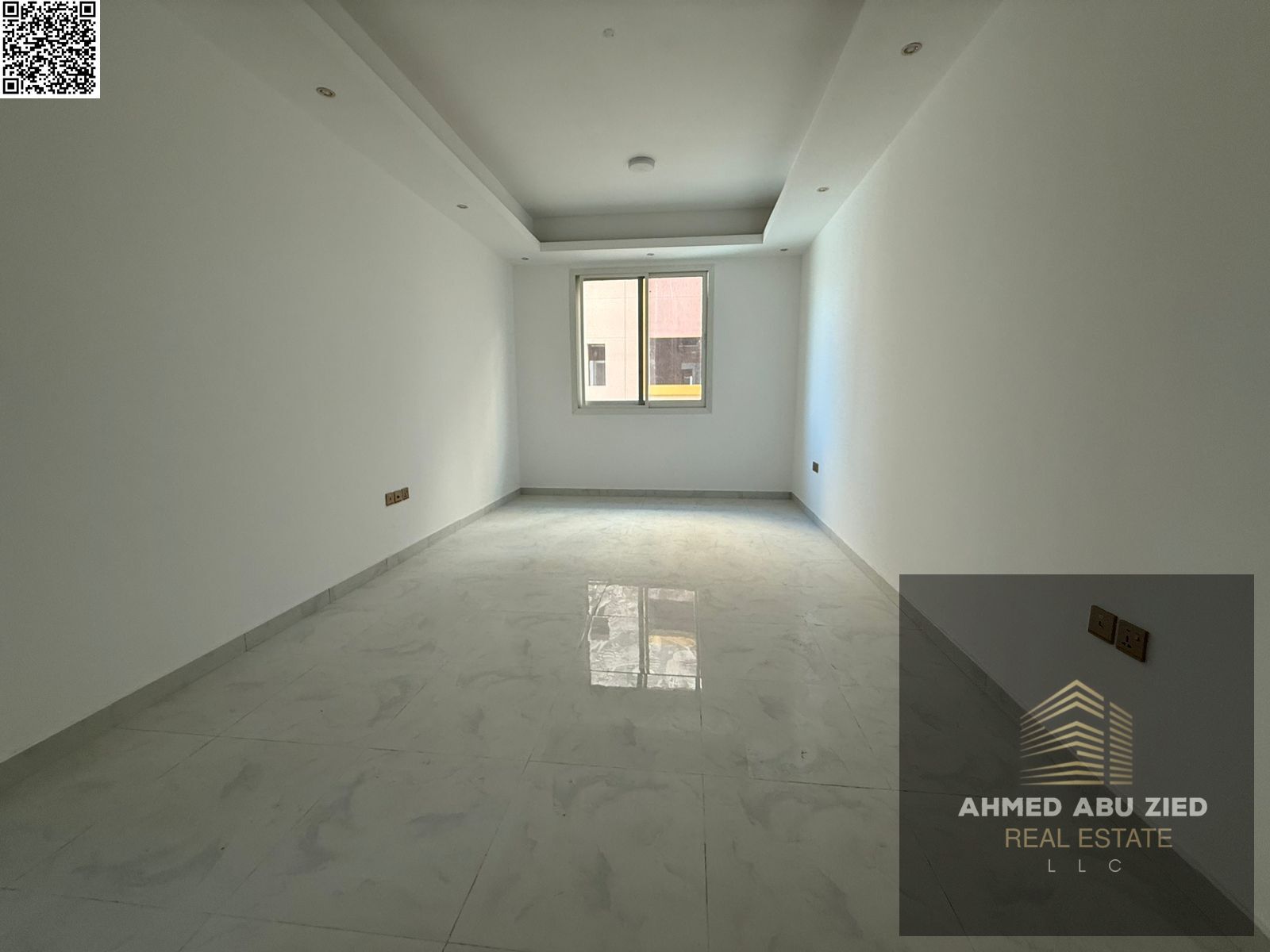 Beautiful and best two-bedroom apartment for annual rent - first occupancy - new building - two master bedrooms - balcony with open view - three bathr
