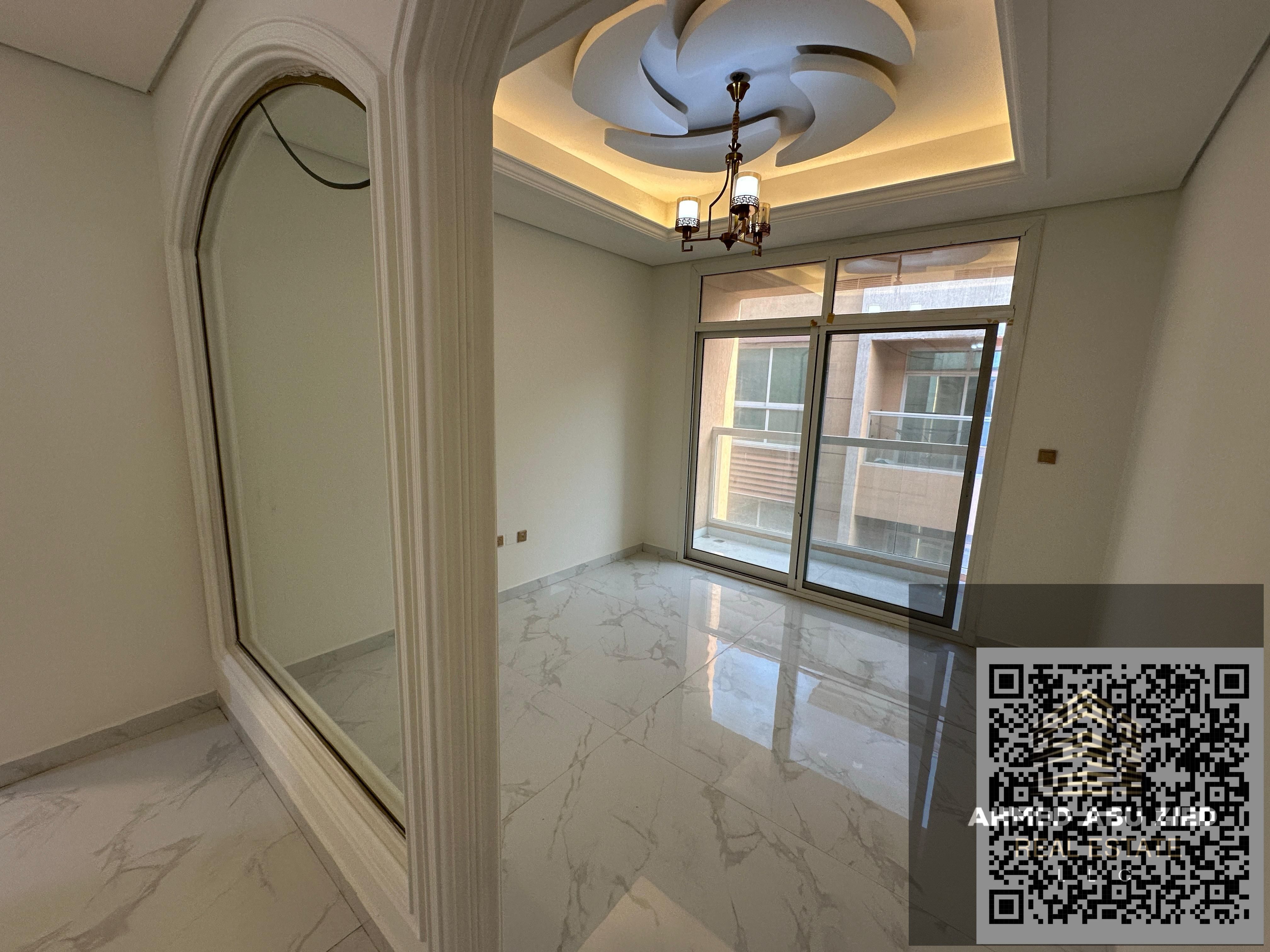 2 Bedroom Apartment with Living Room and Majlis for Annual Rent in Al Muweihat 3 | First Tenant | 2 Bathrooms | Balcony | Gym & Pool | Prime Location