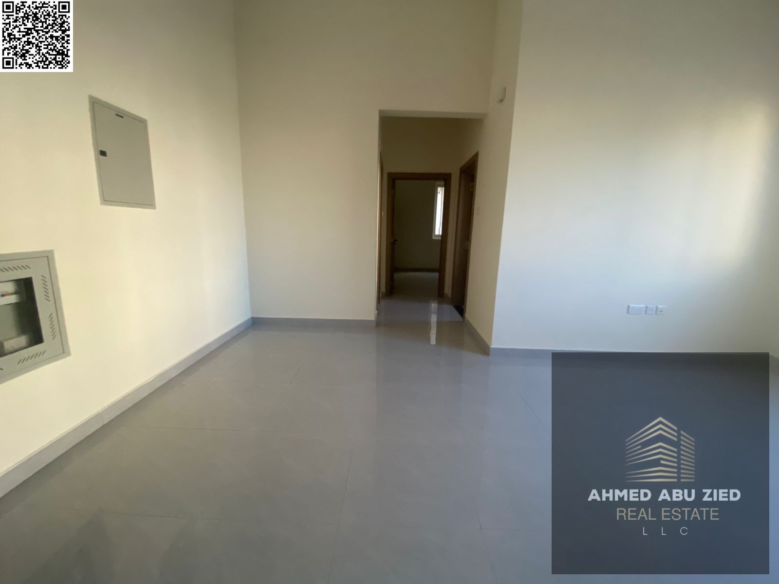 Upscale and best one-bedroom apartment for annual rent- first tenant - Master bedroom - Split AC - 2 bathrooms - Close to Sheikh Mohammed Bin Zayed