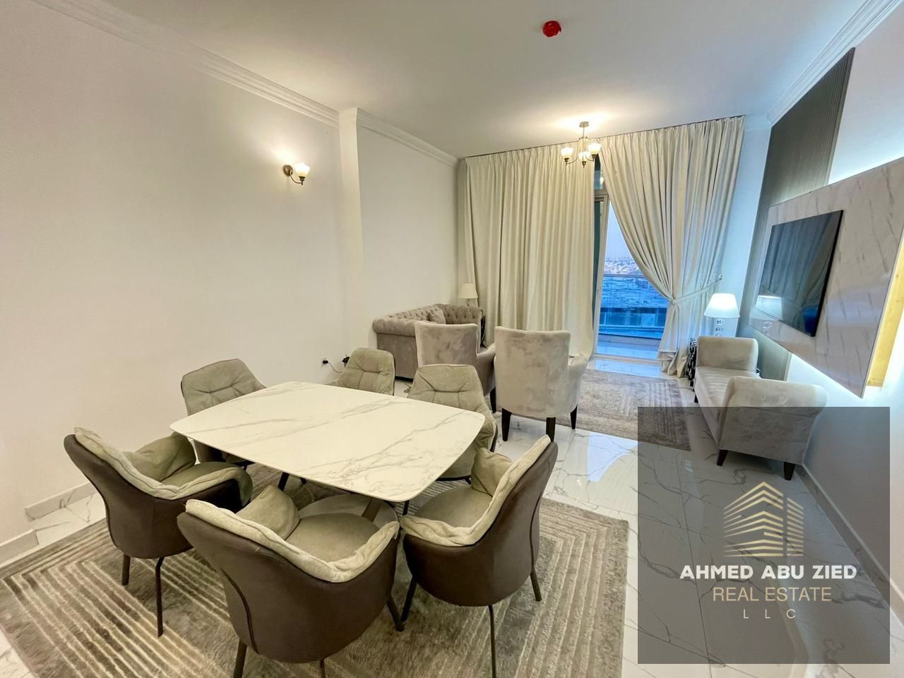 For monthly rent in the most prestigious towers in Ajman, two bedrooms and a living room, first occupancy, with gym, swimming pool and free parking