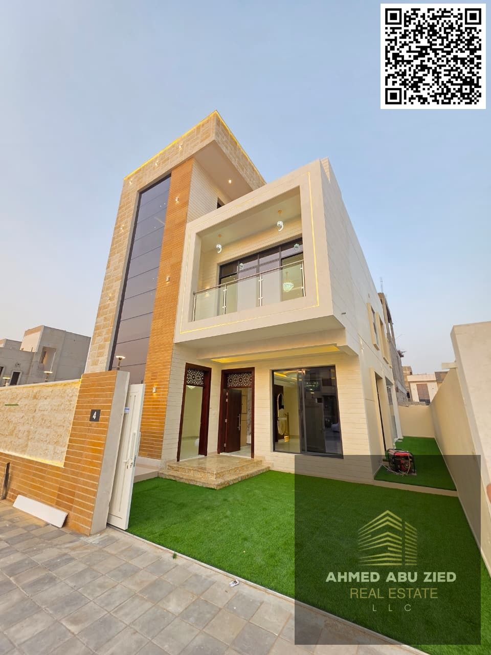 Luxurious villa with a modern design | High-end finishes | Prime location | 6 master bedrooms | Maid's room | Spacious roof terrace | Private swimming