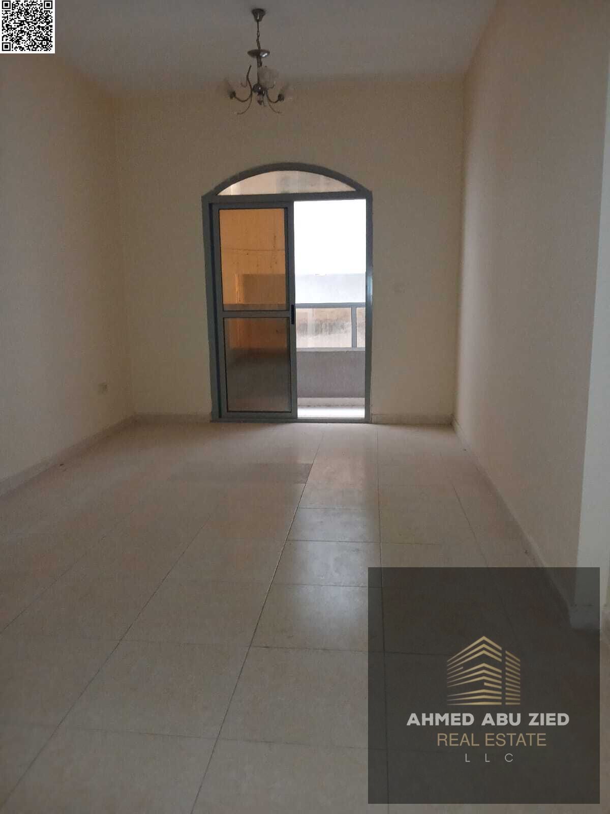 Upscale and best one-bedroom apartment for annual rent - Master bedroom - Balcony with open view - 1 bathroom - Large kitchen - Near Al Hikma School a