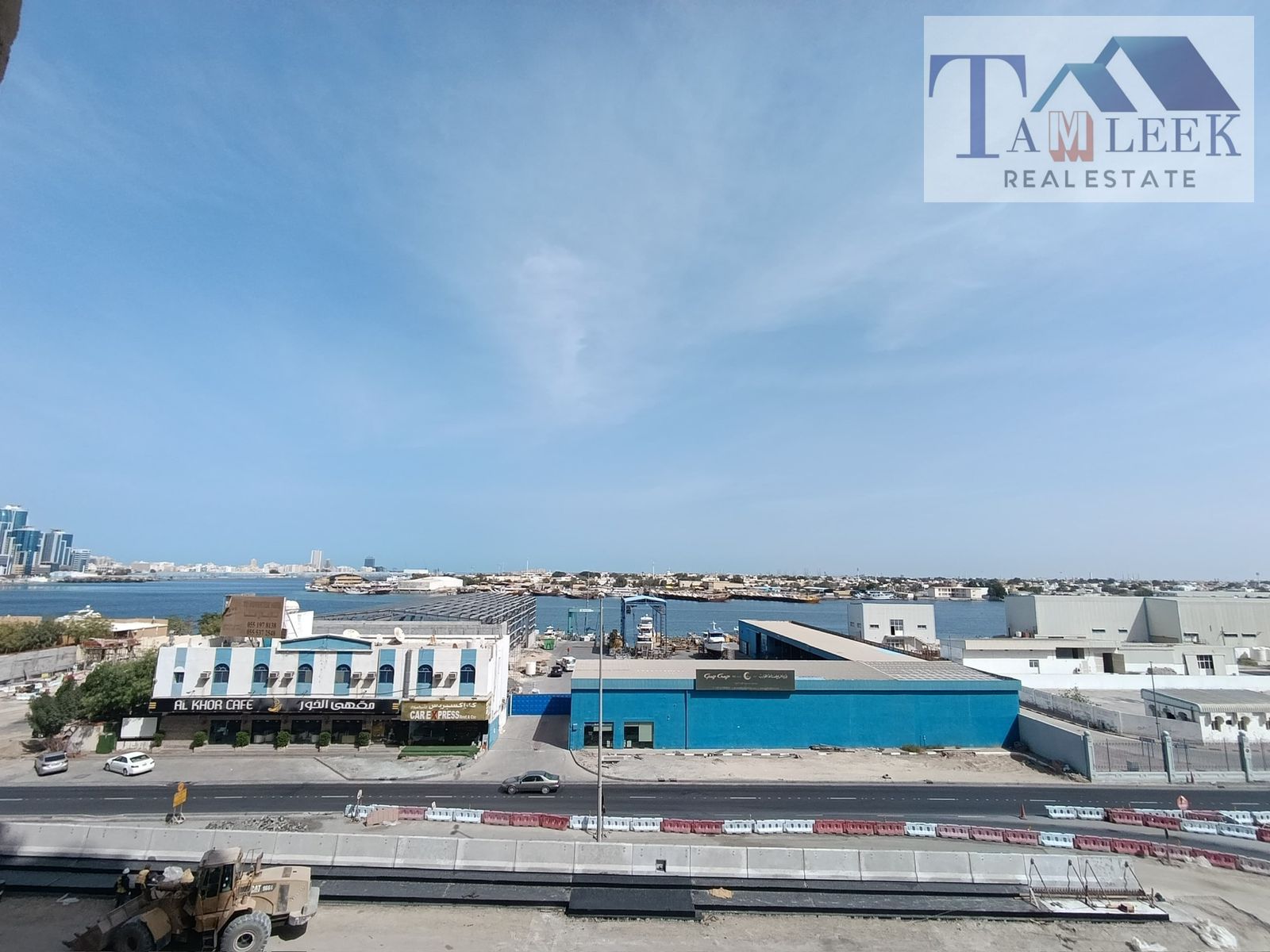Apartment for sale in Al Khor Towers, Ajman, with a full sea view. A great opportunity for family living or investment.