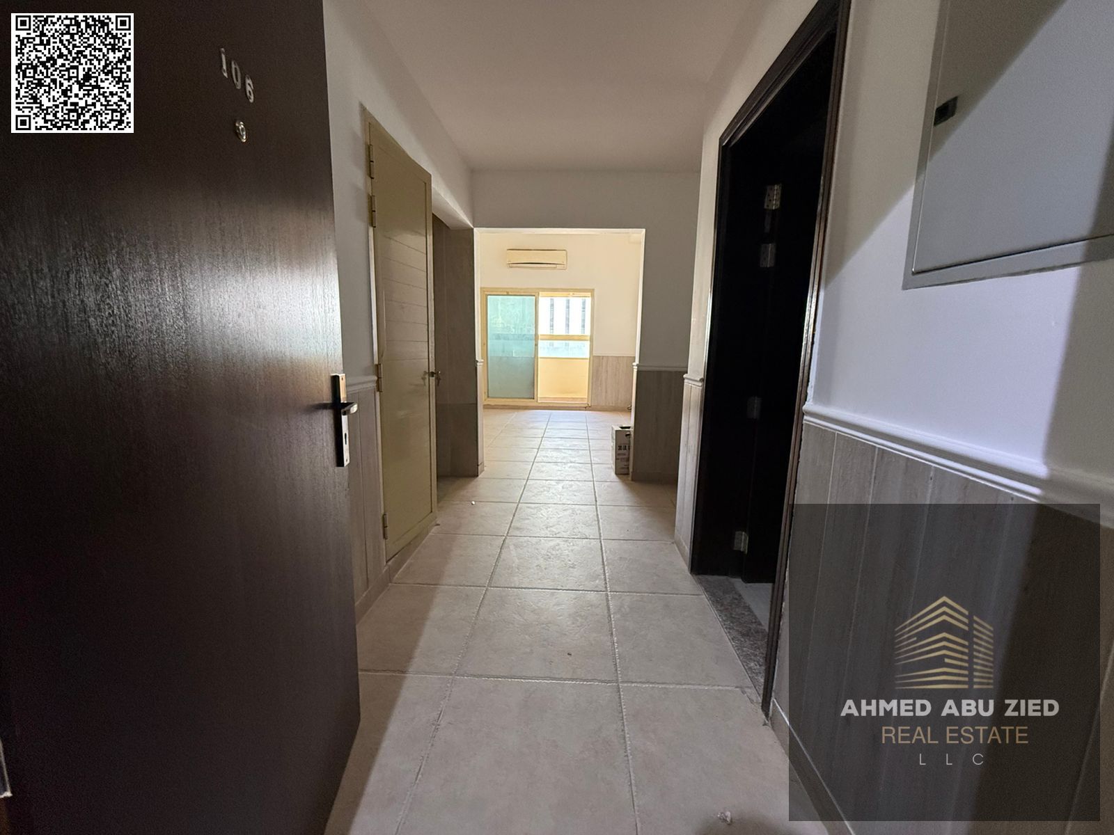 For annual rent: Beautiful 1BR + hall in Al Rawda 2, built-in wardrobes, balcony, split AC, 2 baths, spacious, easy Dubai exit.