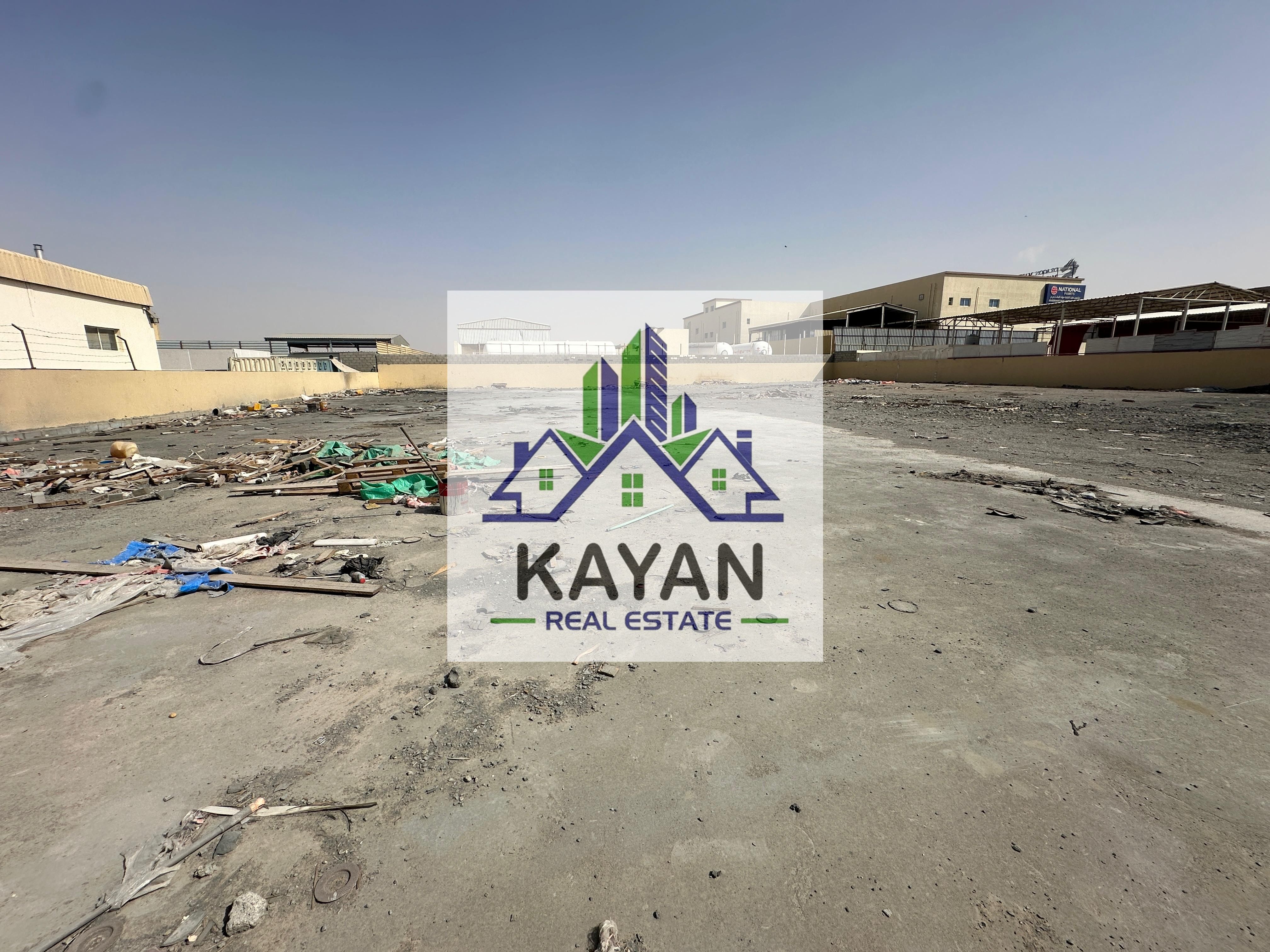 ndustrial yard for rent – 29,000 sq. ft. , includes workers- 100 kW electricity