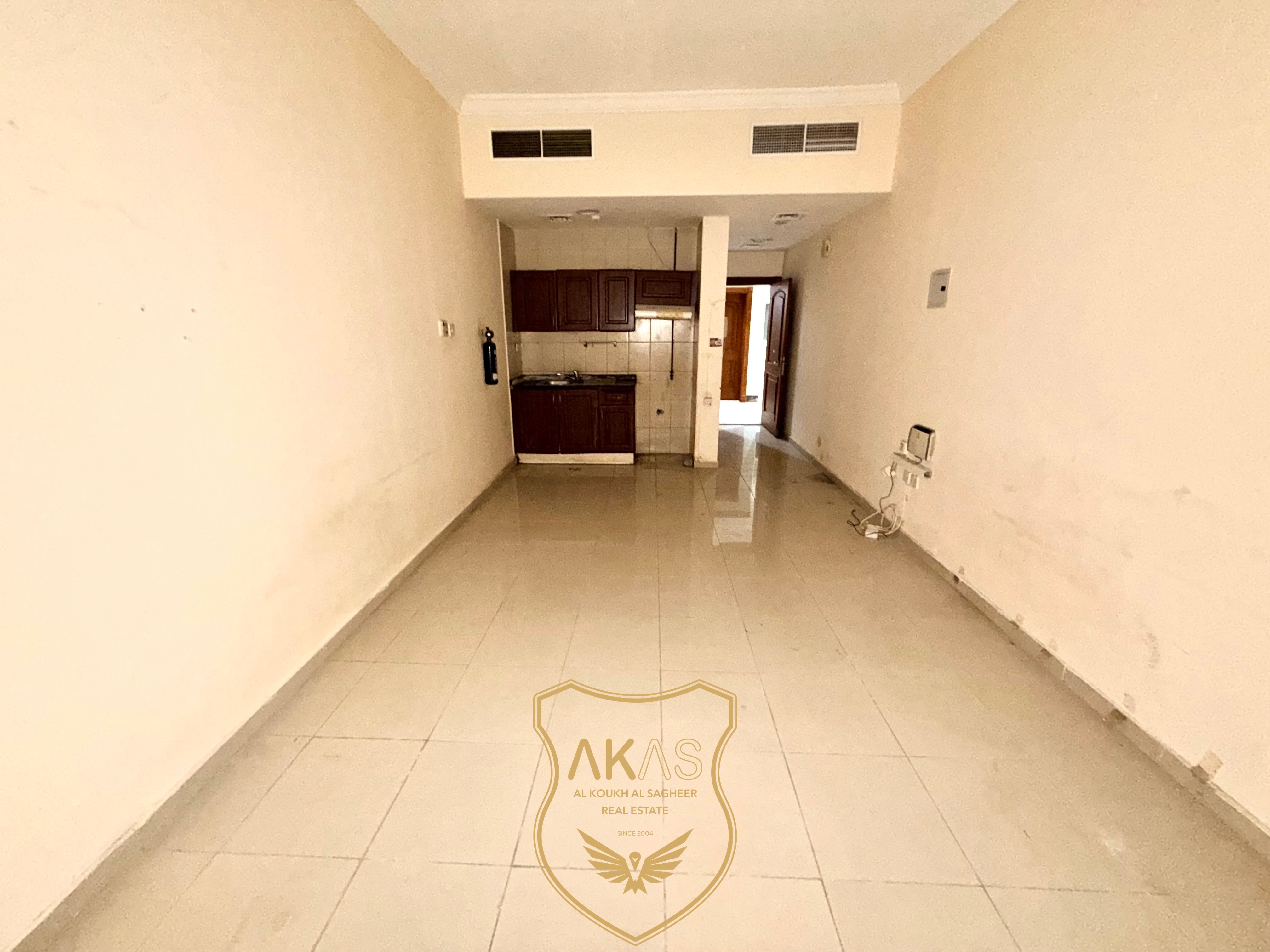 Spacious Studio with central AC available for rent just in 21999 AED