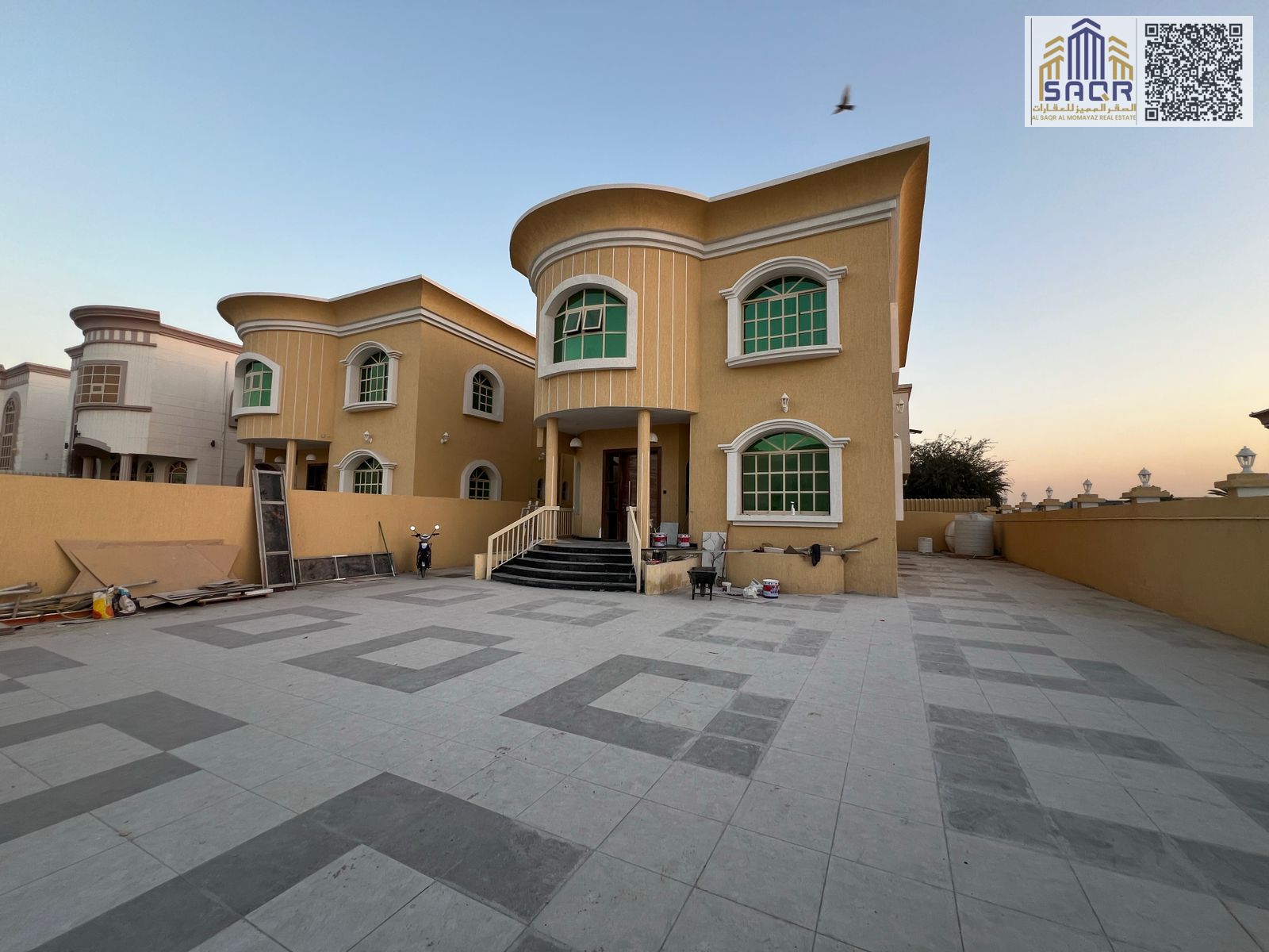 Villa for sale in Al Muwaihat 2 – Prime location on the corner of two streets