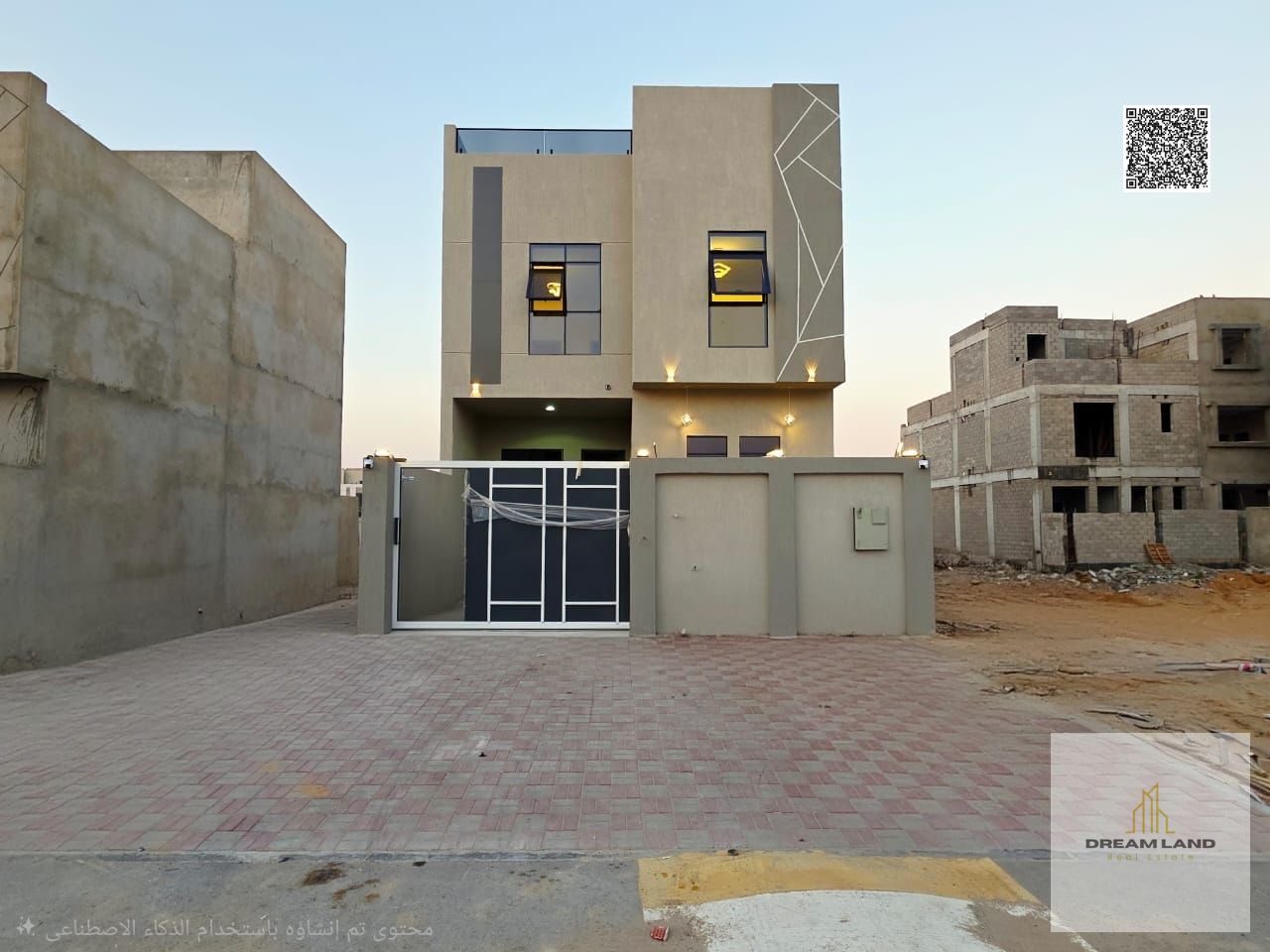 A charming townhouse, consisting of 4 master bedrooms with built-in wardrobes and a deck, is now for sale in a prestigious area.