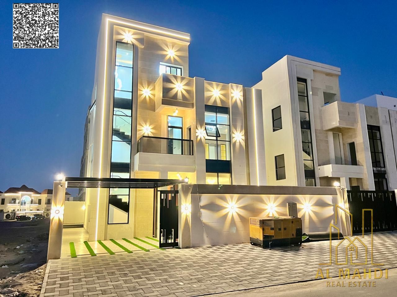 The villa is carefully designed to provide large spaces, high privacy, and high-end finishes suitable for those looking for a luxury home or a guarant